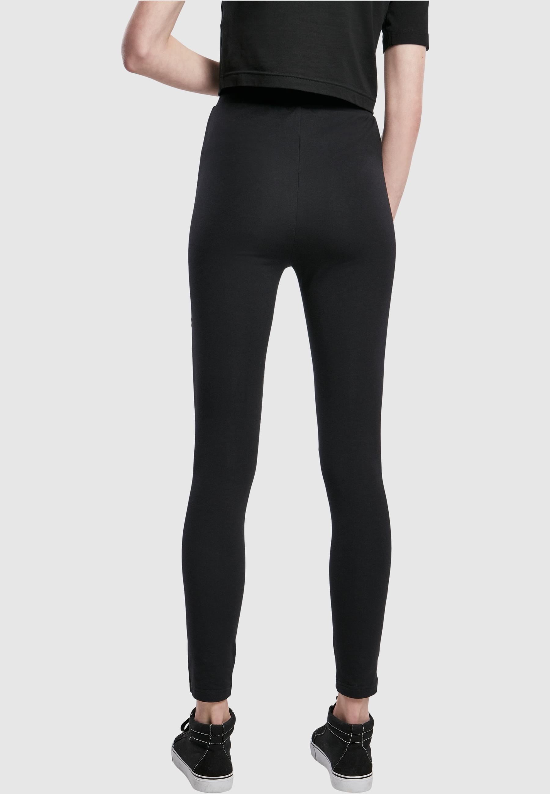 URBAN CLASSICS Leggings »Urban Classics Damen Ladies Flock Lace Inset Leggings«, (1 tlg.)