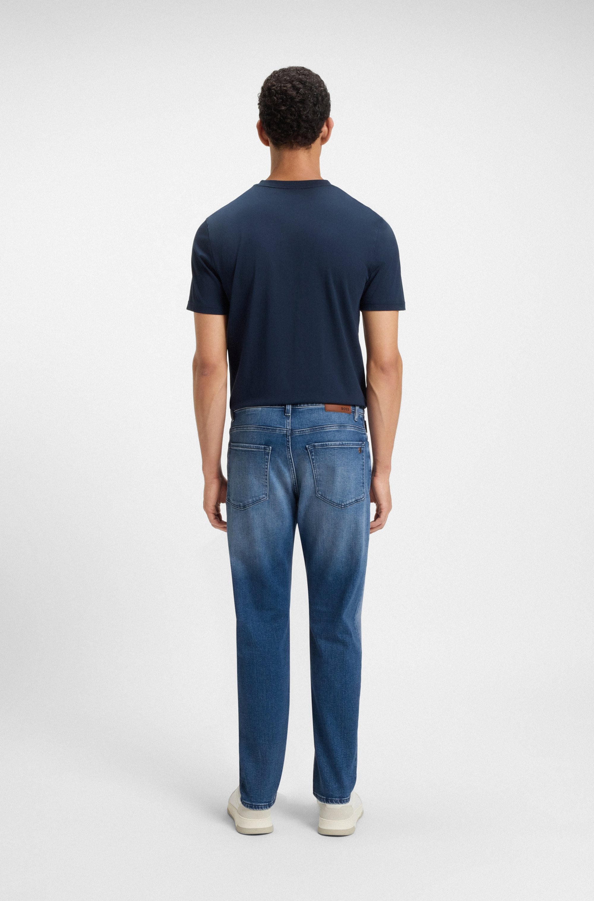 BOSS ORANGE Regular-fit-Jeans »Re Maine«, mittlere Bundhöhe, gerade Passform, authentische Waschung