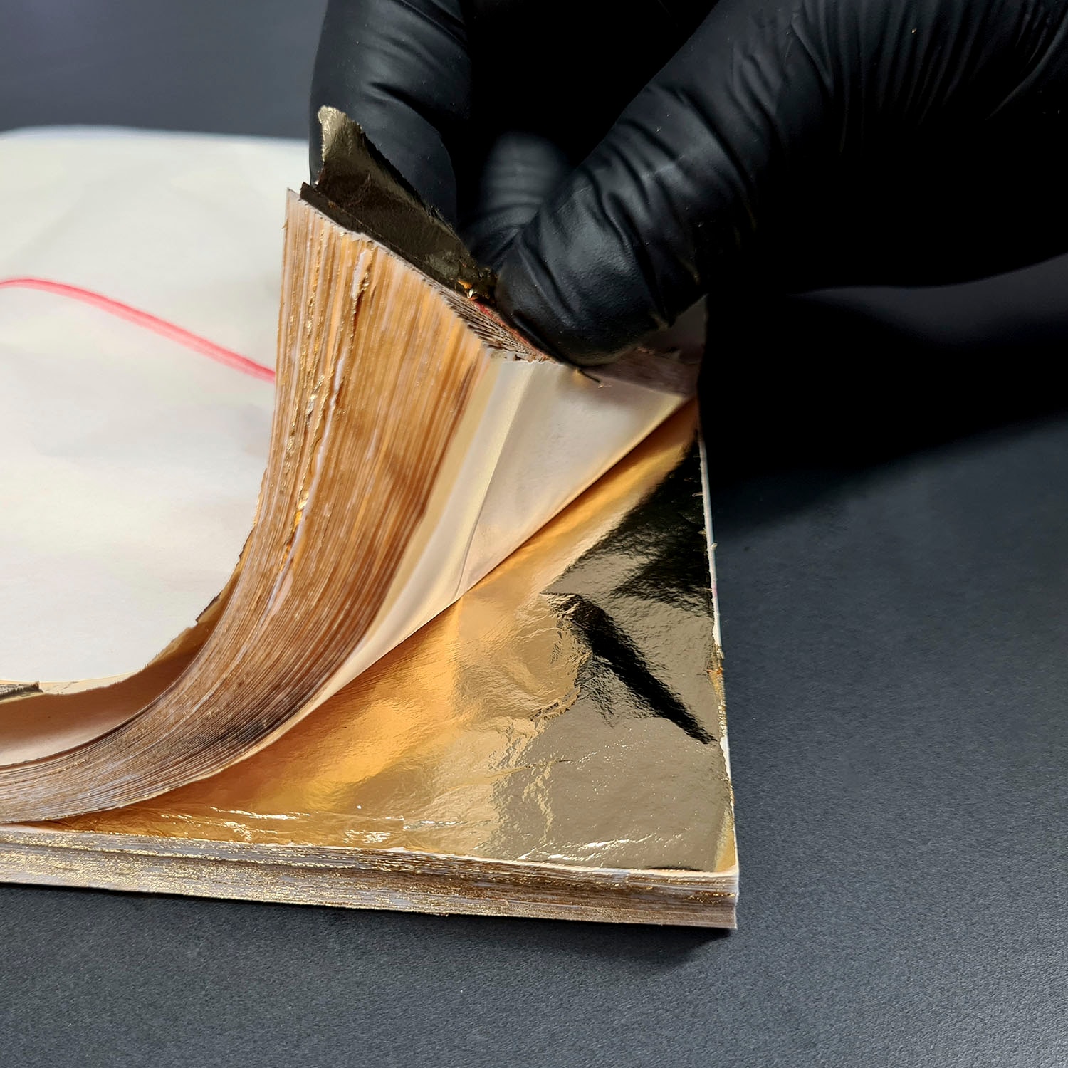 OTTO home Acrylglasbild "Abstrakte Formen - Acrylbilder mit Blattgold vered günstig online kaufen