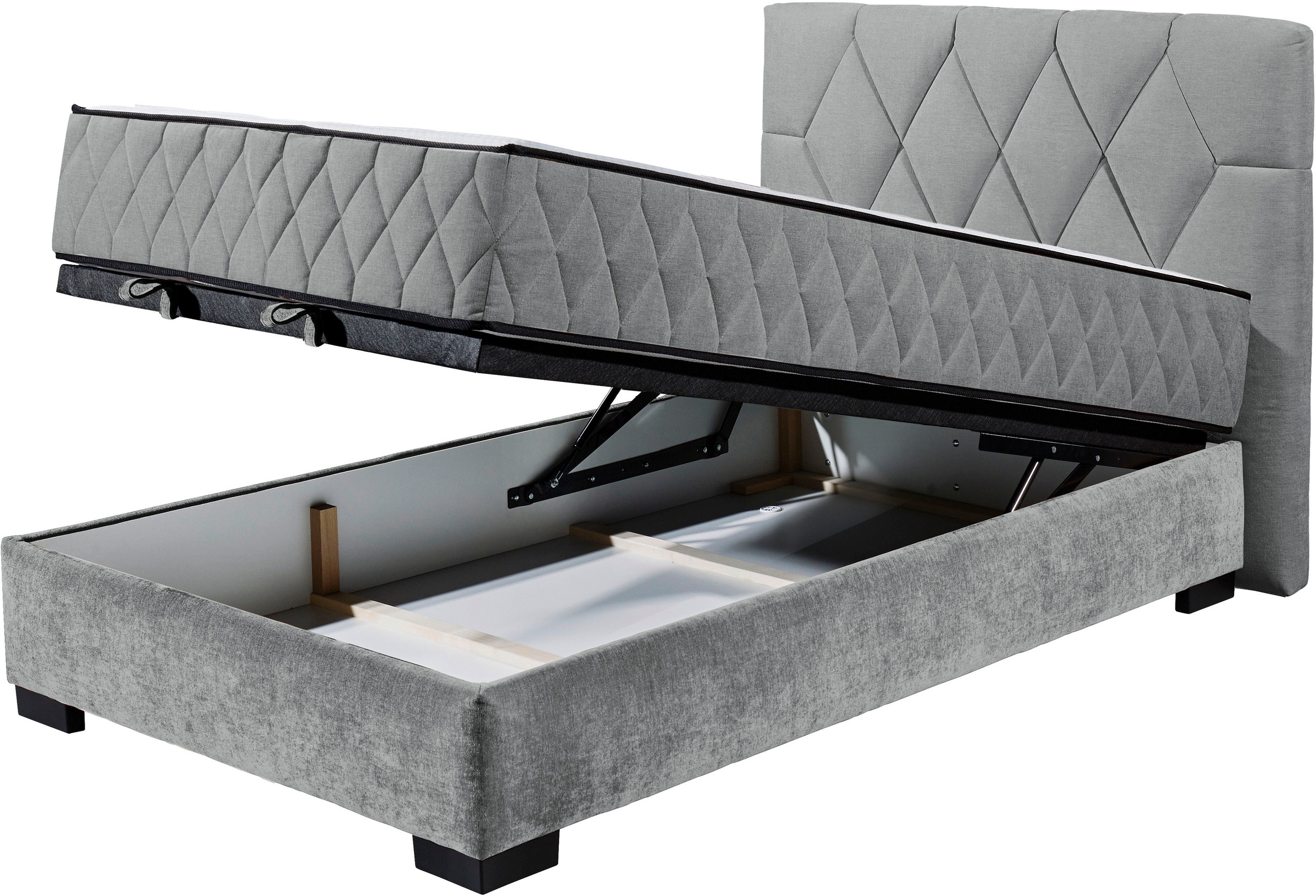 ED EXCITING DESIGN Boxbett »Nagol«, mit Bettkasten, mit Wendematratze, erhältlich in verschiedenen Breiten