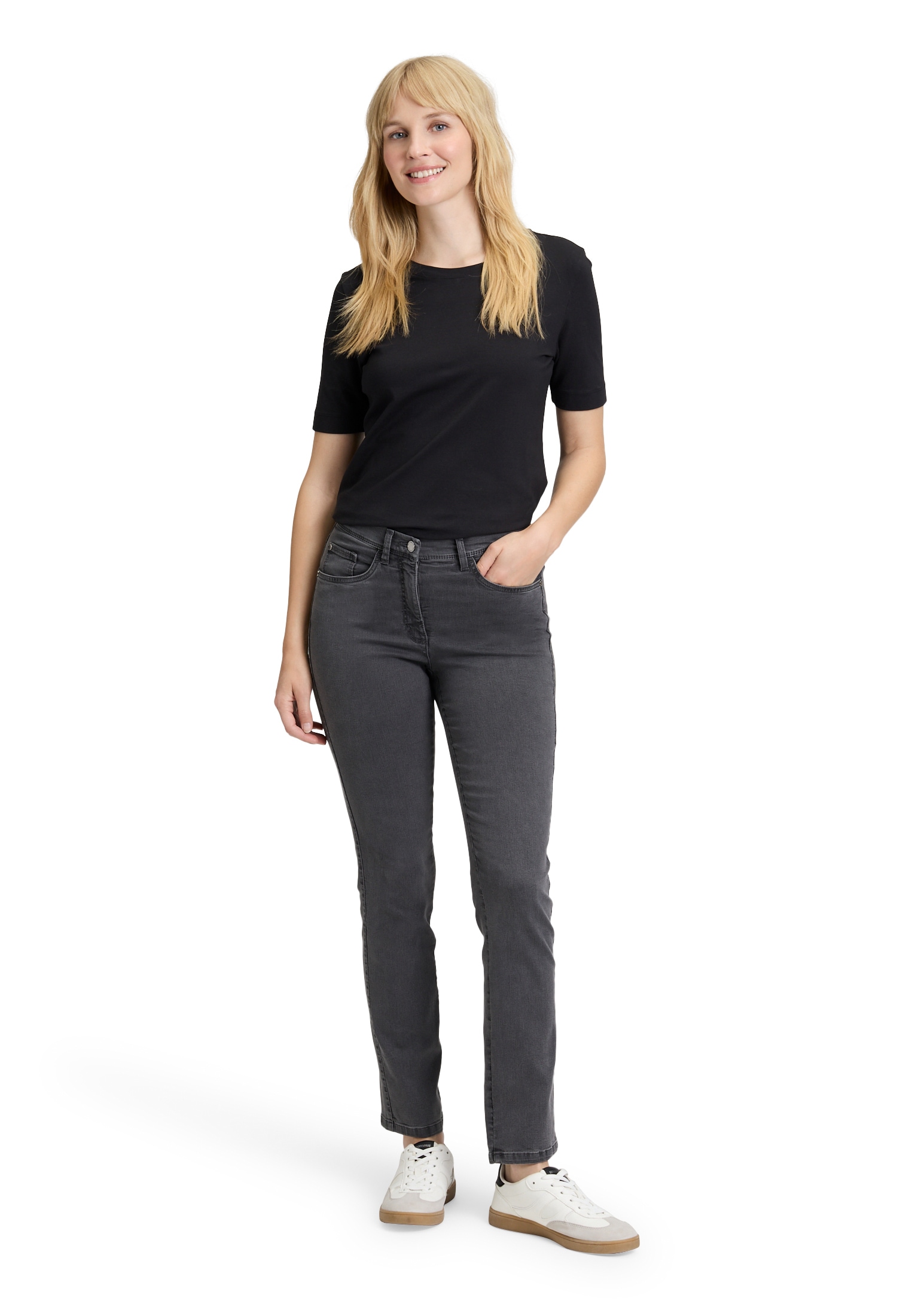 Betty Barclay Stretch-Jeans »Betty Barclay Damen Stretch-Hose mit elastischem Bund«