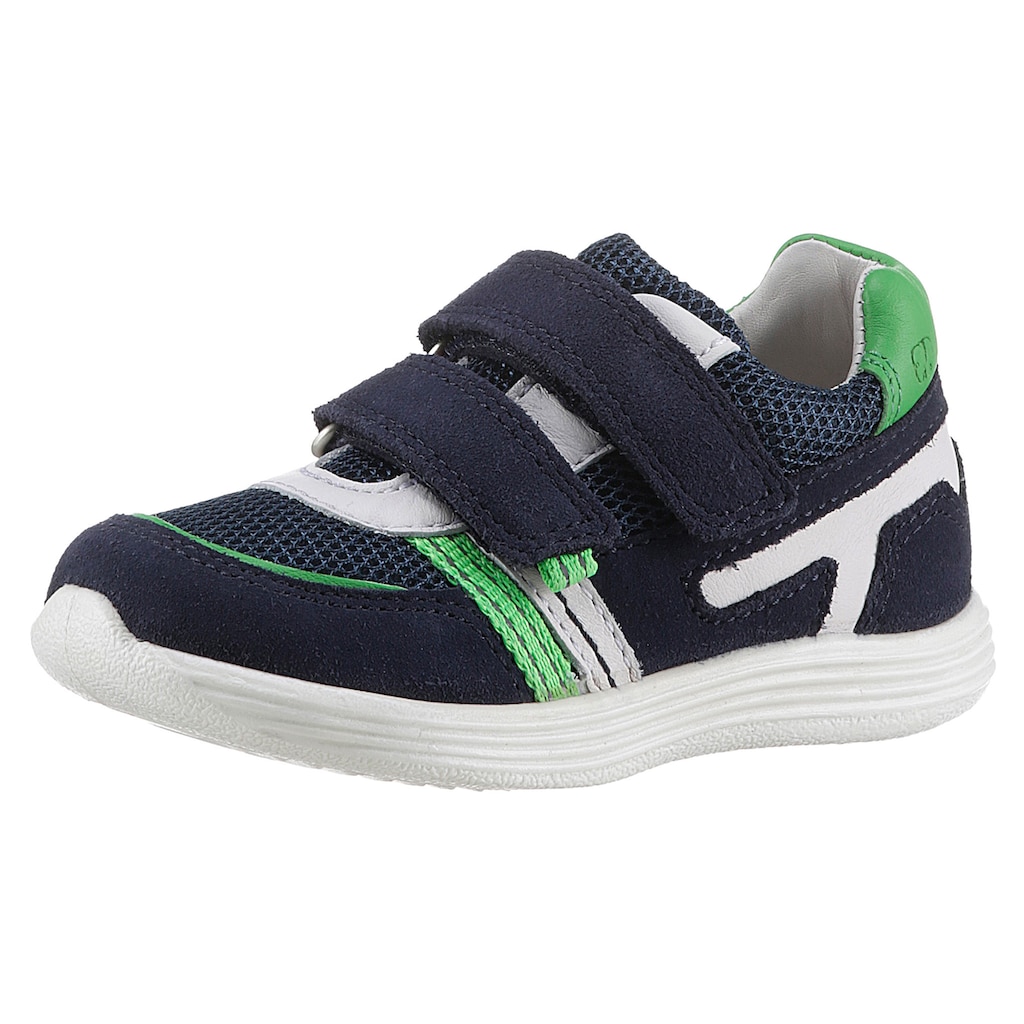 ELEFANTEN Klettschuh »CROSS WMS: mittel«, Lauflernschuh, Babyschuh, Sneaker mit Lederinnenausstattung