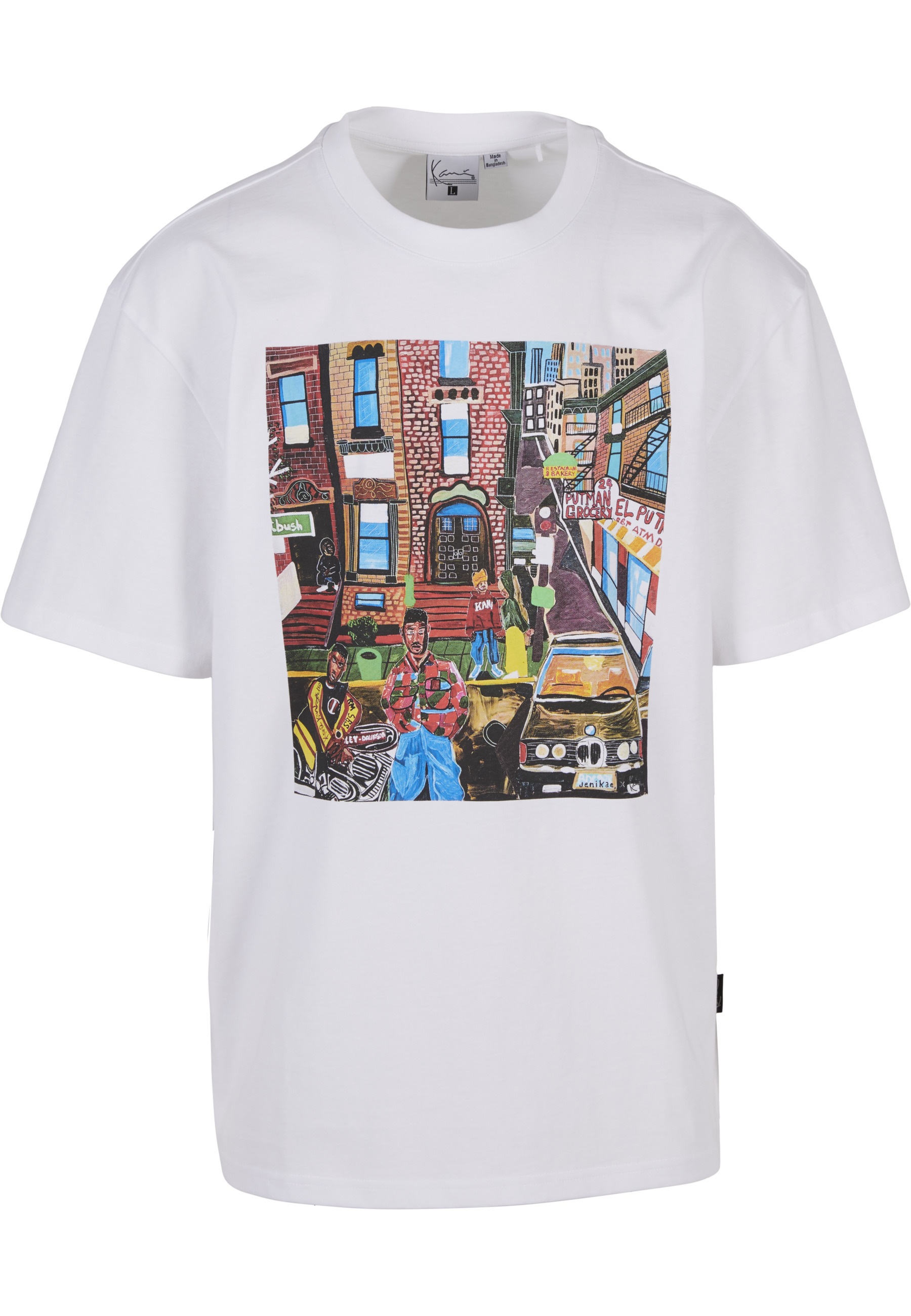 Karl Kani T-Shirt "Karl Kani Woven Signature Collaboration Oversized T-Shirt" 1