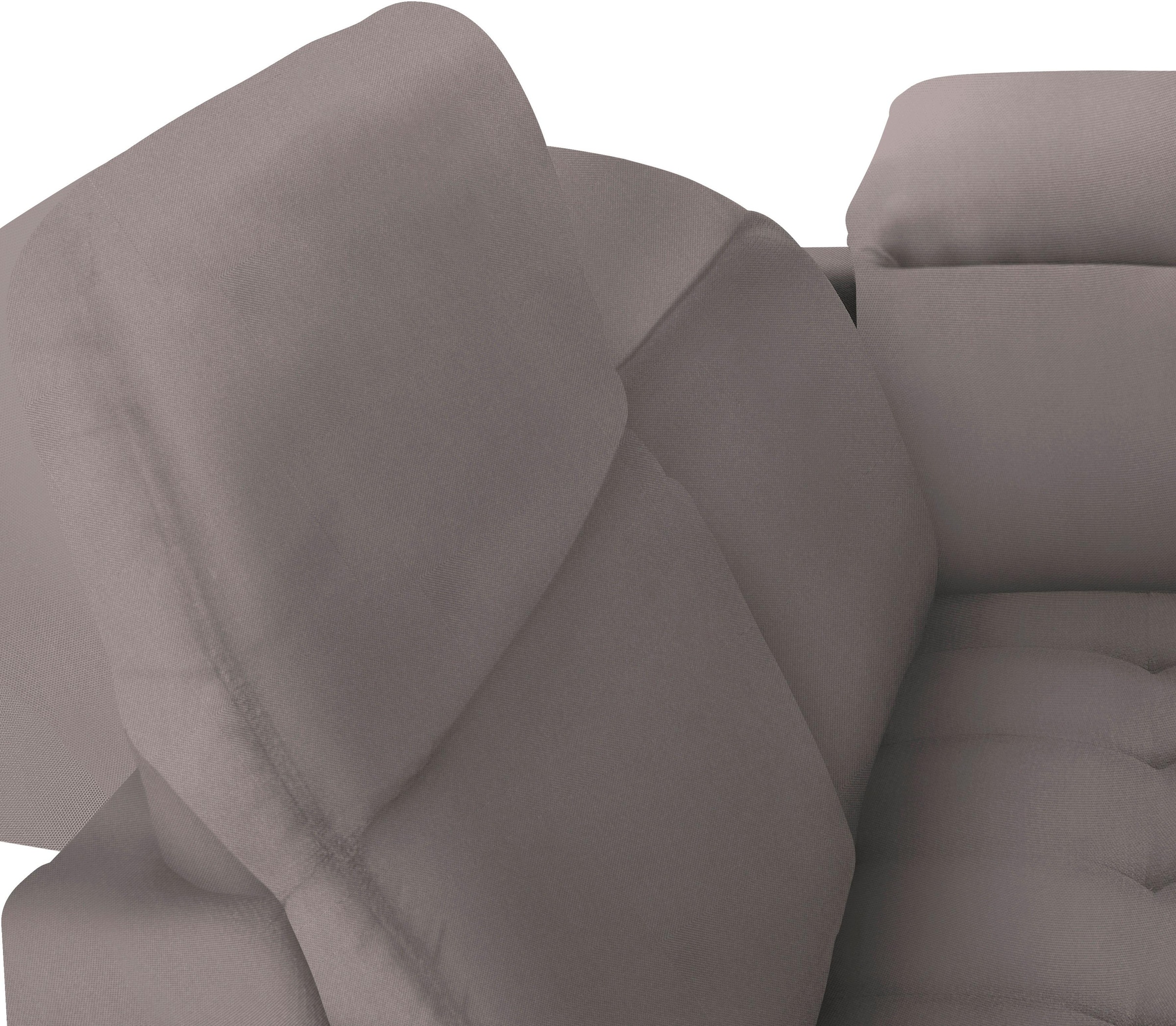 sit&more Wohnlandschaft »Stardust U-Form«, inklusive Kopfteilverstellung, Armlehnenfunktion und Tischelement
