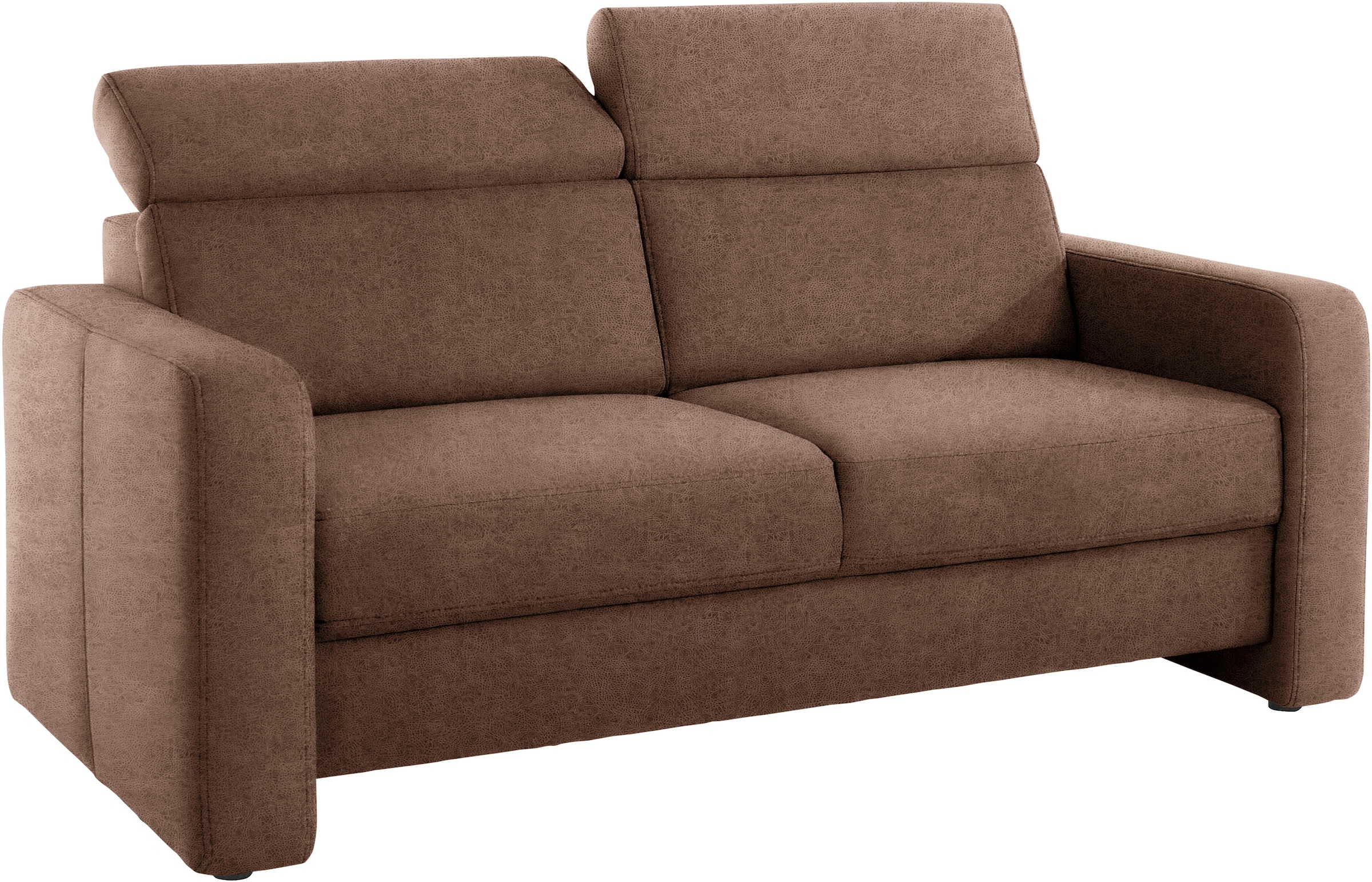 sit&more 2,5-Sitzer »Bologna«, inklusive Kopfteilverstellung und Federkern