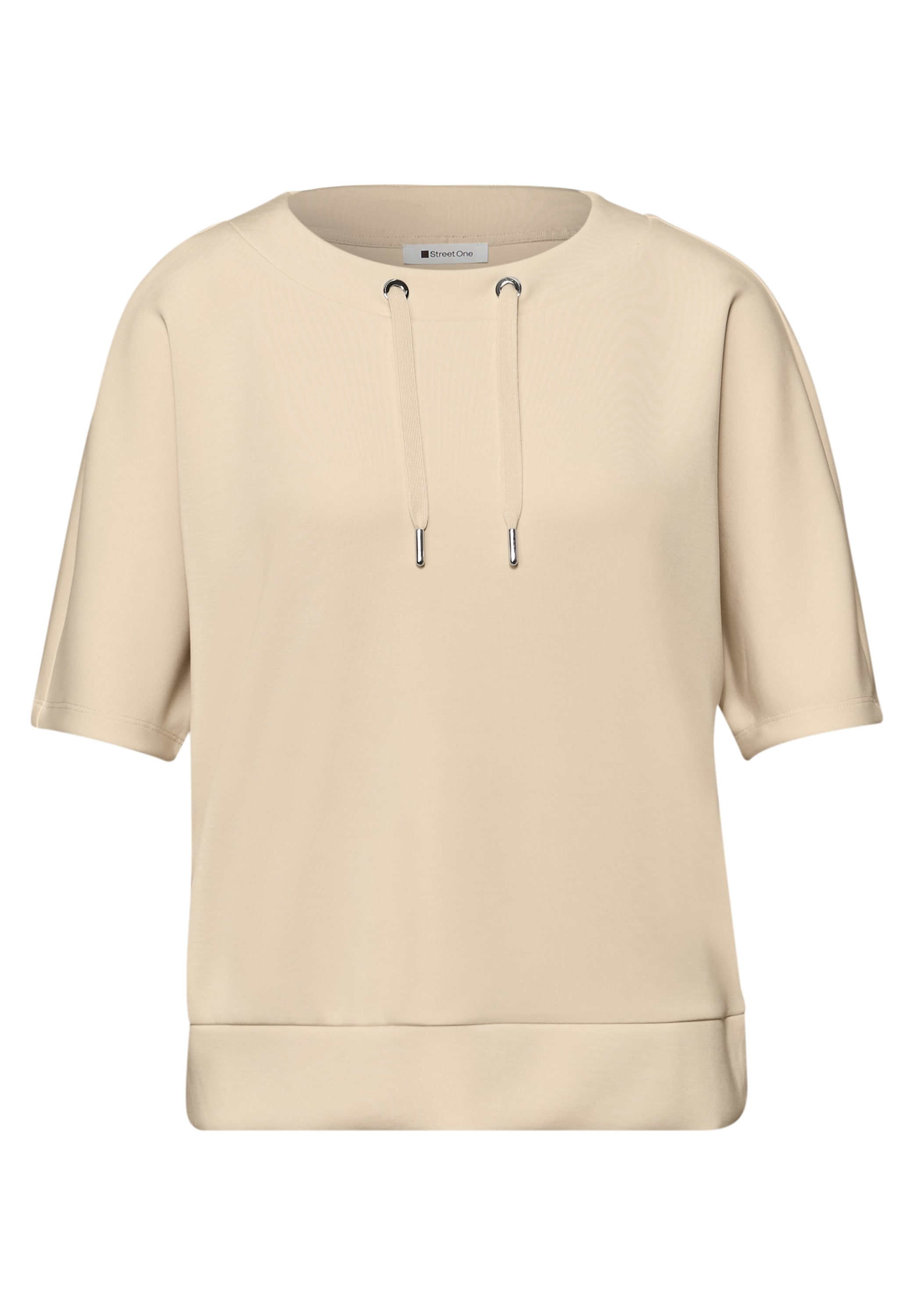 STREET ONE T-Shirt im Silk Look