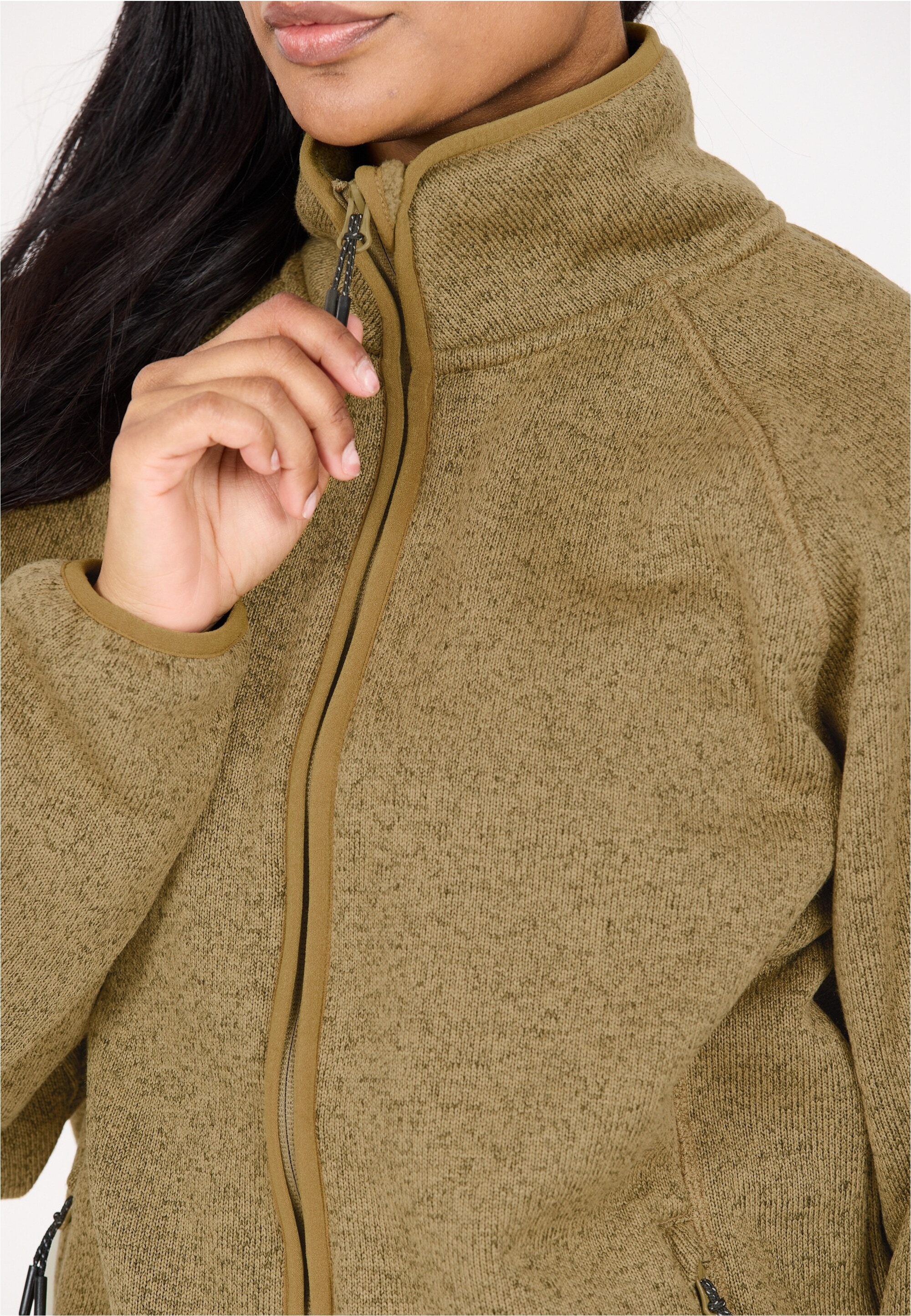 WHISTLER Fleecejacke »Wolven« mit gebürsteter Innenseite