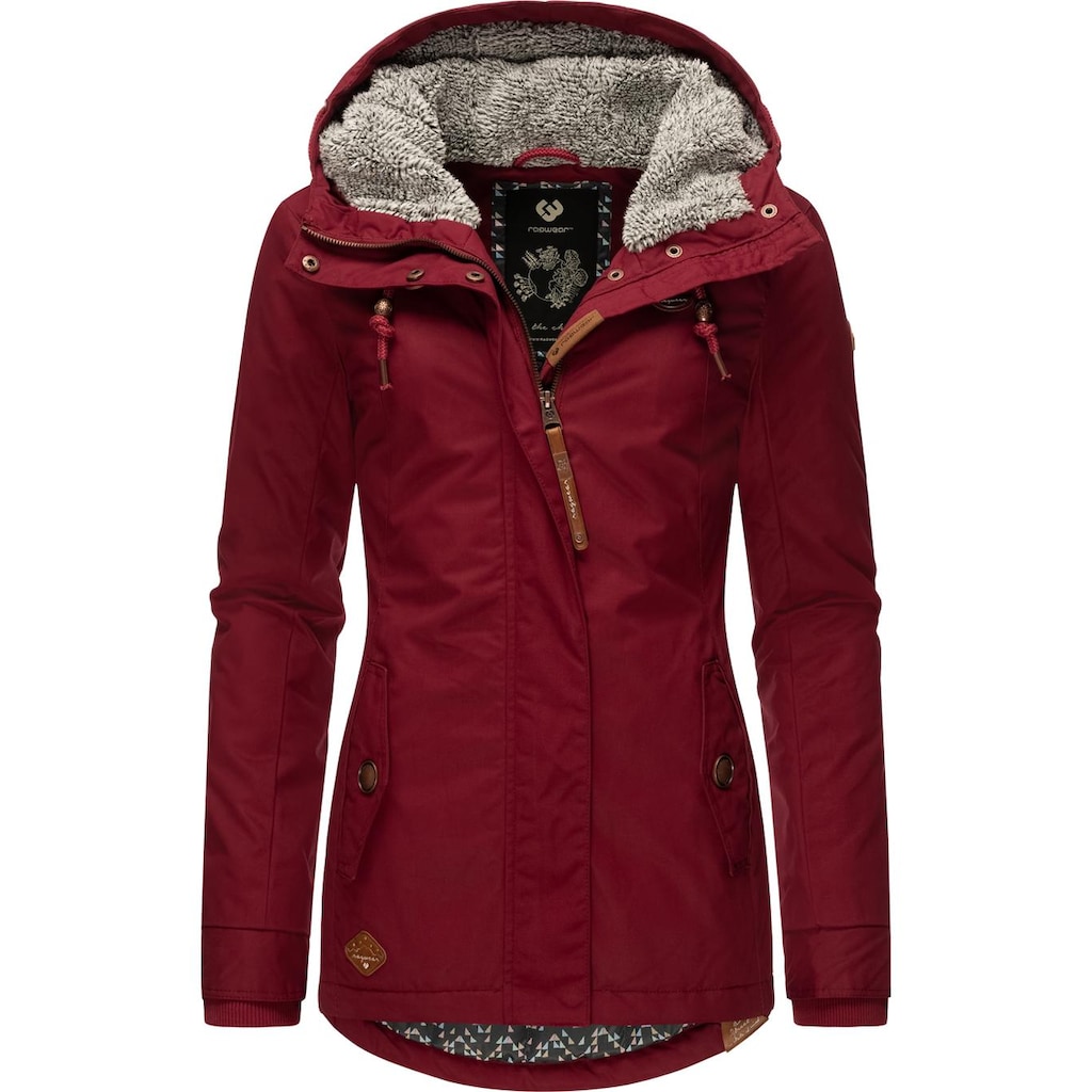 Ragwear Winterjacke »Monade II Intl.«, mit Kapuze