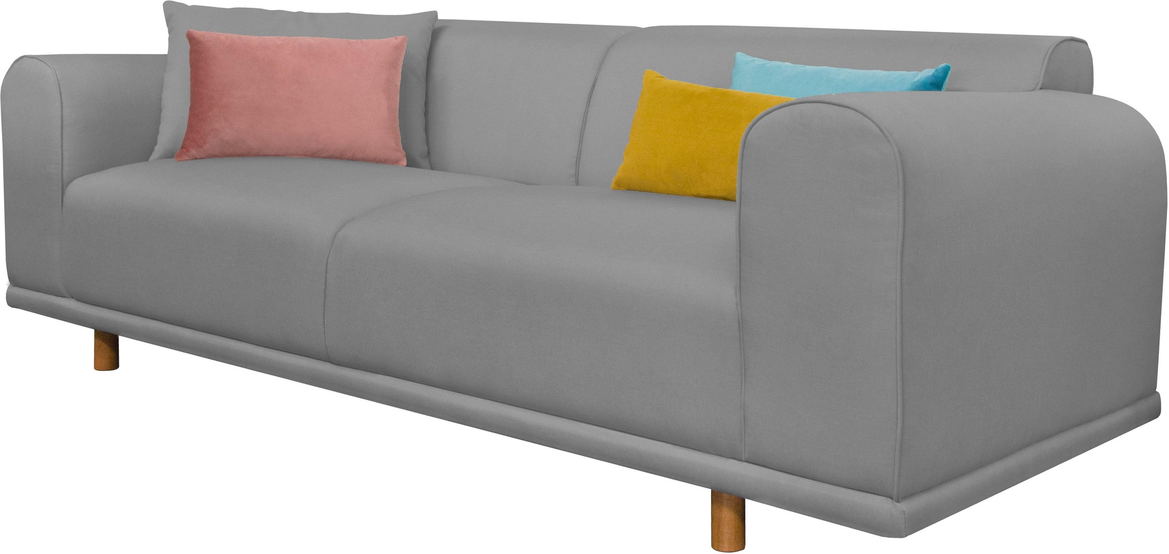 OTTO home 3-Sitzer "Maroon" in skandinavischem Design, mit losen Kissen günstig online kaufen