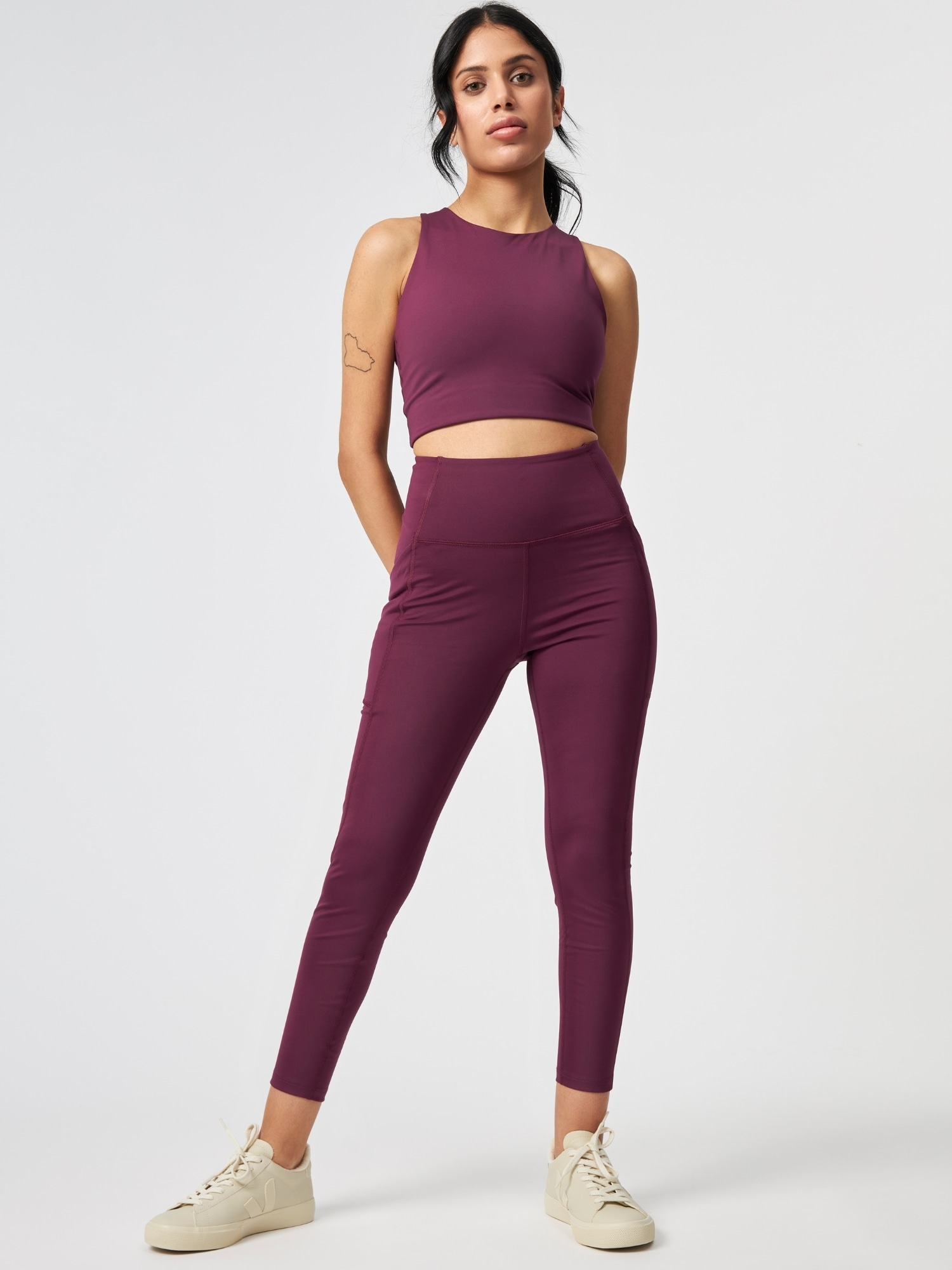 GIRLFRIEND COLLECTIVE Chinohose »Girlfriend Collective Trousers High-rise«