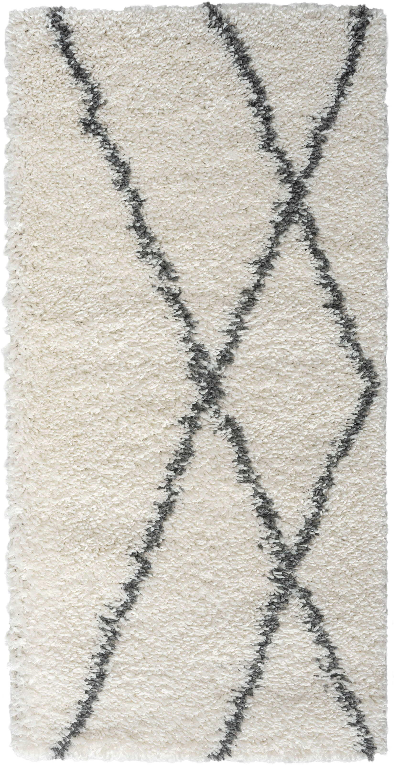 Myflair Möbel & Accessoires Hochflor-Teppich "My Shaggy Raute" rechteckig 3 günstig online kaufen