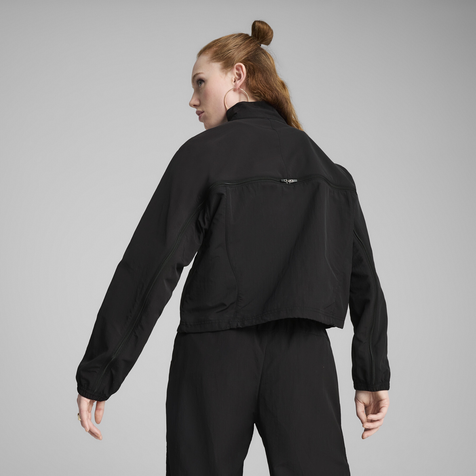 PUMA Trainingsjacke »DARE TO Oversized-Jacke mit variabler Länge Damen«