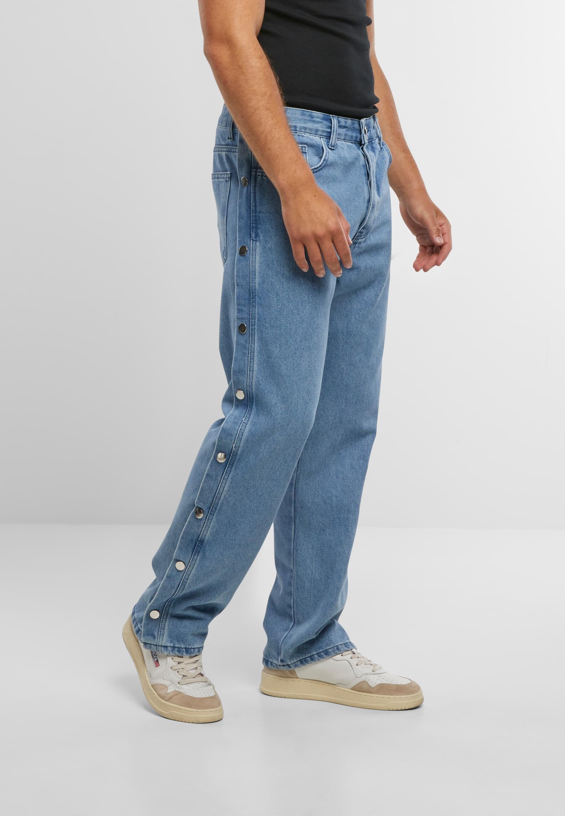 2Y Premium Bequeme Jeans »2Y Premium 2Y Premium Wide Buttons Loose Fit Jeans«