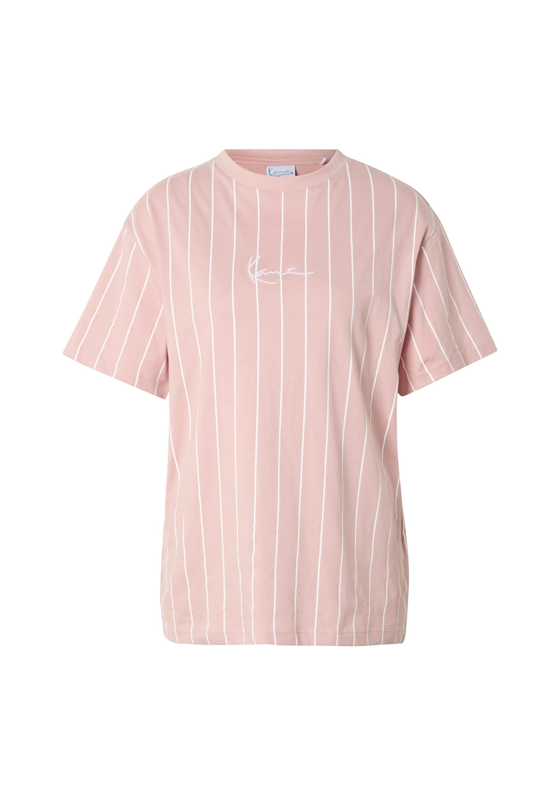 Karl Kani T-Shirt "Karl Kani Small Signature Essential Pinstripe OS Tee" 1