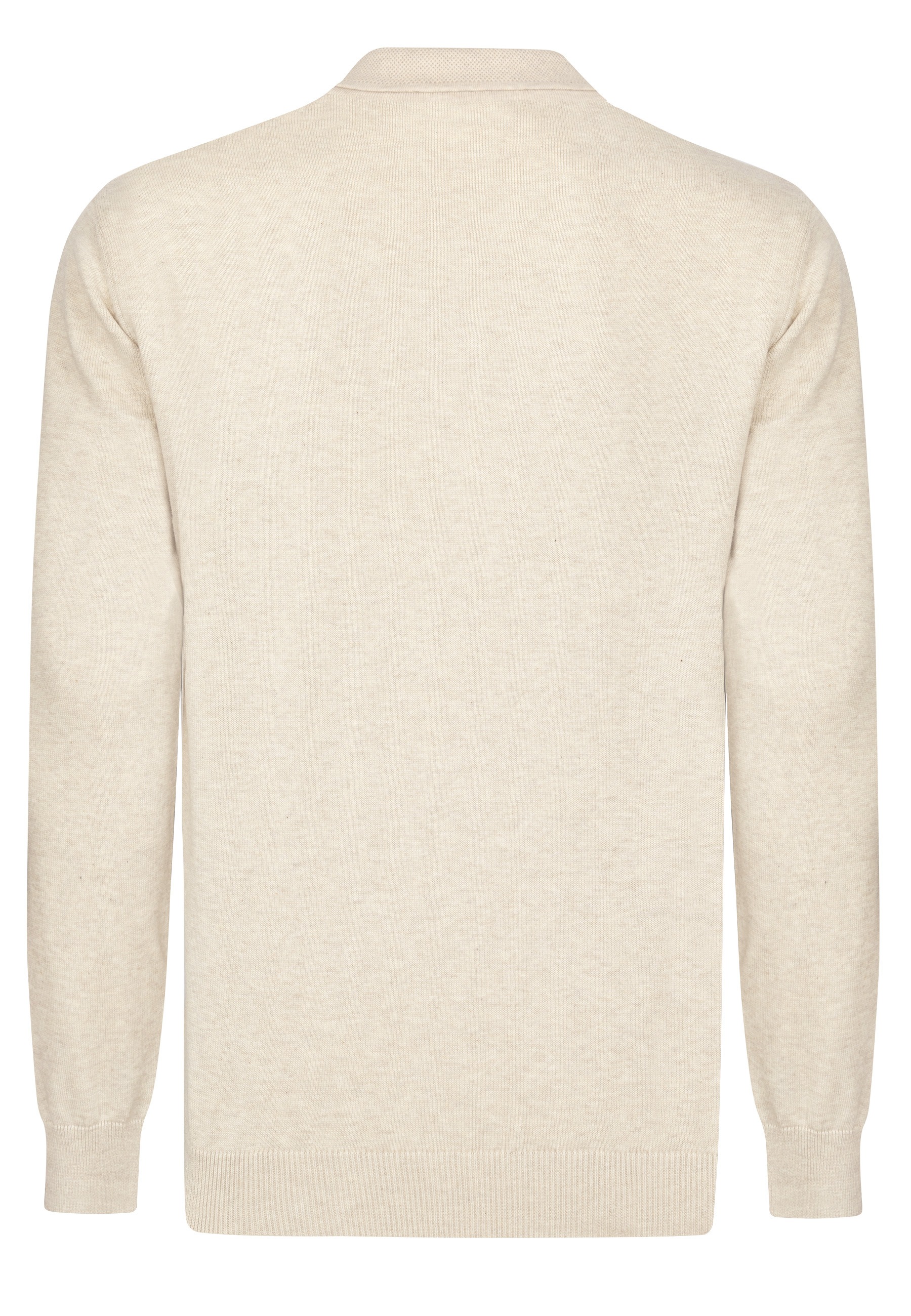 Felix Hardy Polo Collar Sweater Beige/Bordeaux Size M 6