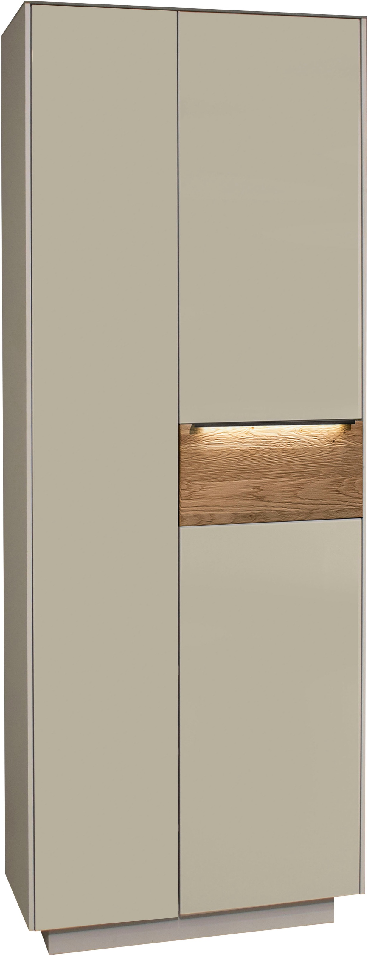 Mäusbacher Garderobenschrank "Nova Garderobe" Garderobenschrank inkl. Griffbeleuchtung BHT 72x194x32 cm