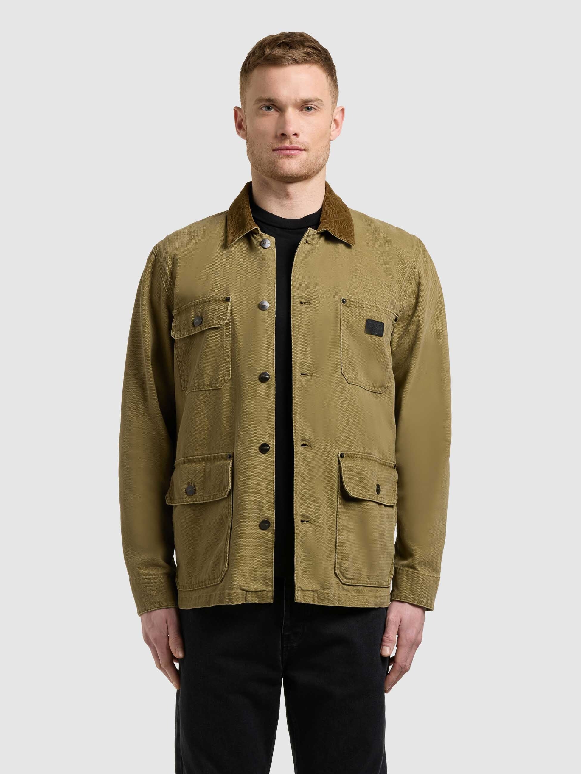 khujo Canvasjacke »NUHH« ohne Kapuze