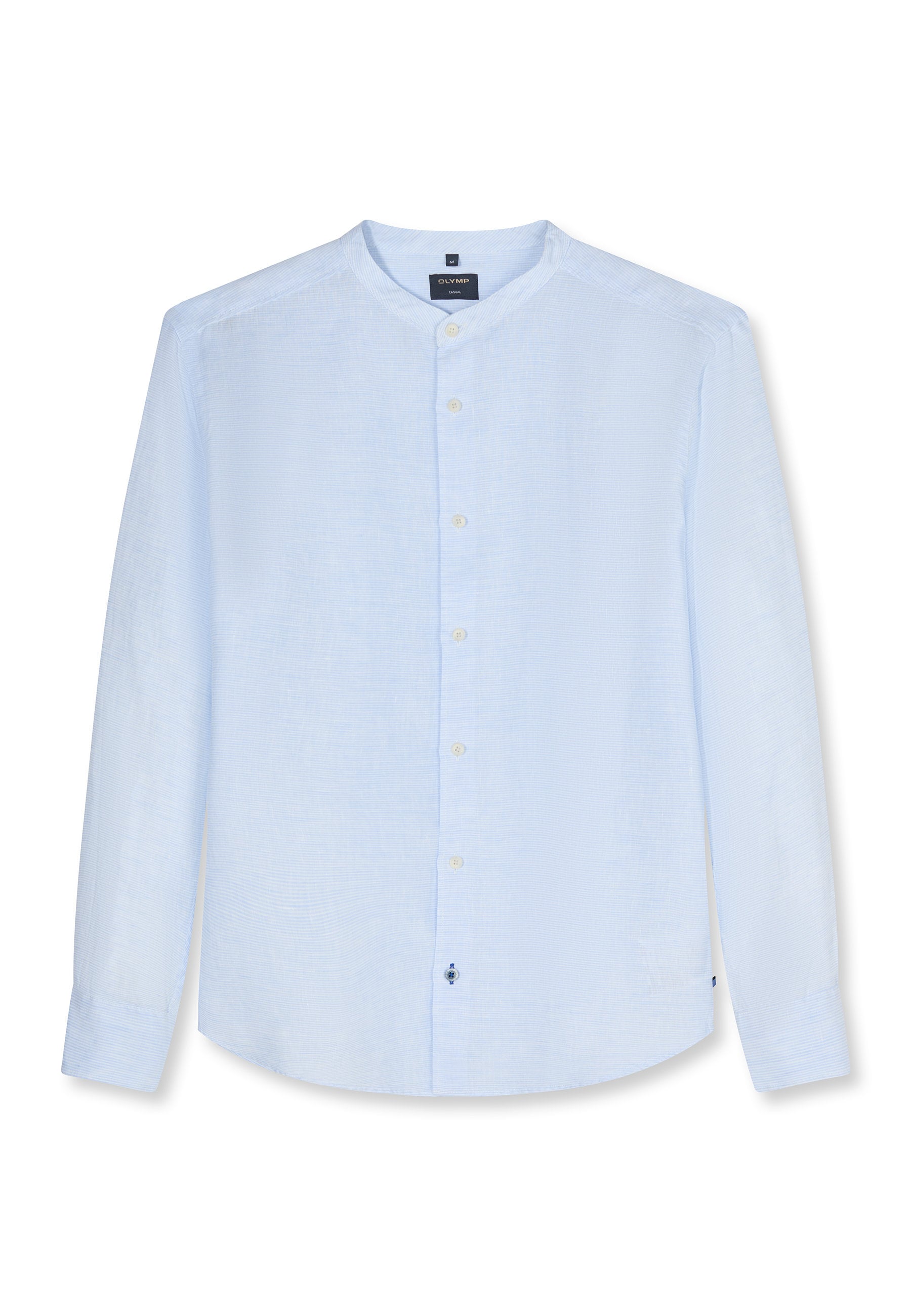 OLYMP Langarmhemd "OLYMP Casual, regular fit, Stehkragen" günstig online kaufen