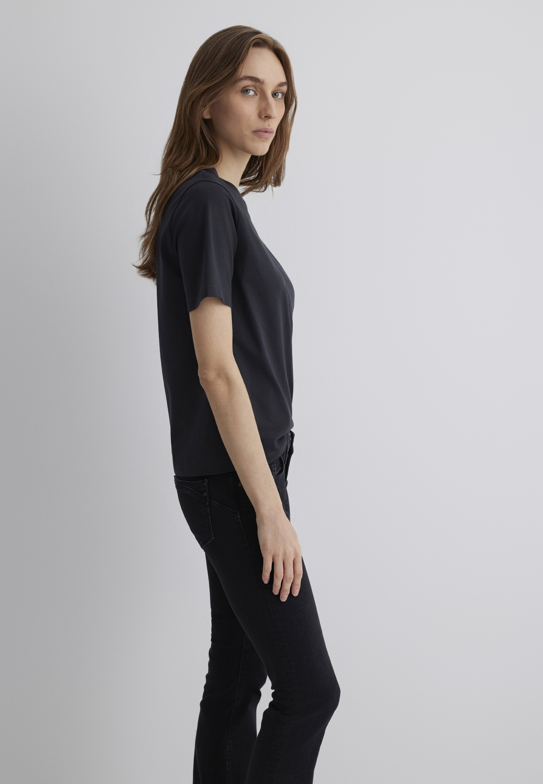 Mavi T-Shirt "BASIC SHORT SLEEVE TEE" T-Shirt Basic günstig online kaufen