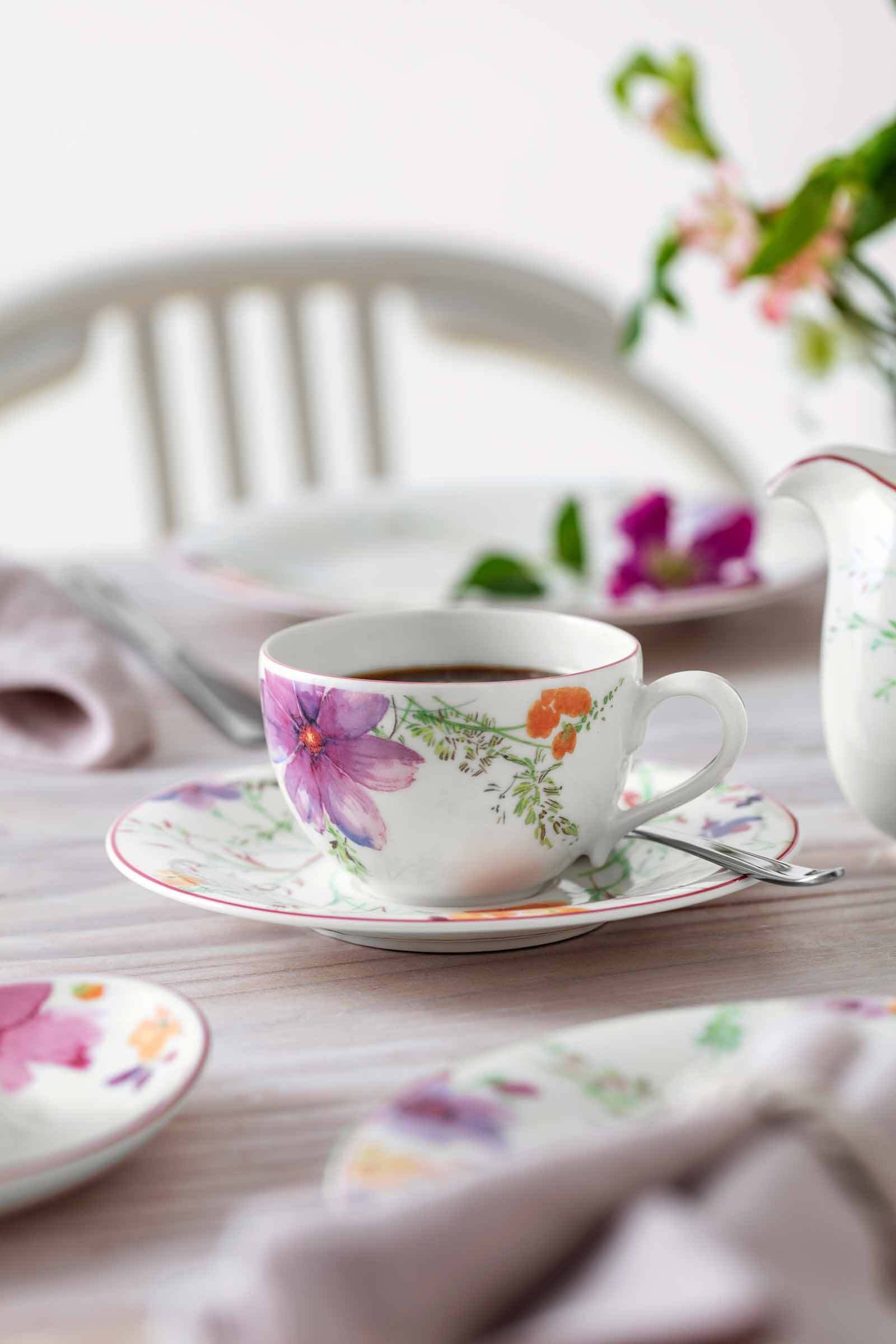 Thumbnail - Villeroy & Boch Untertasse "Kaffee Untertasse Mariefleur Basic ø 16 cm 6er Set bunt"