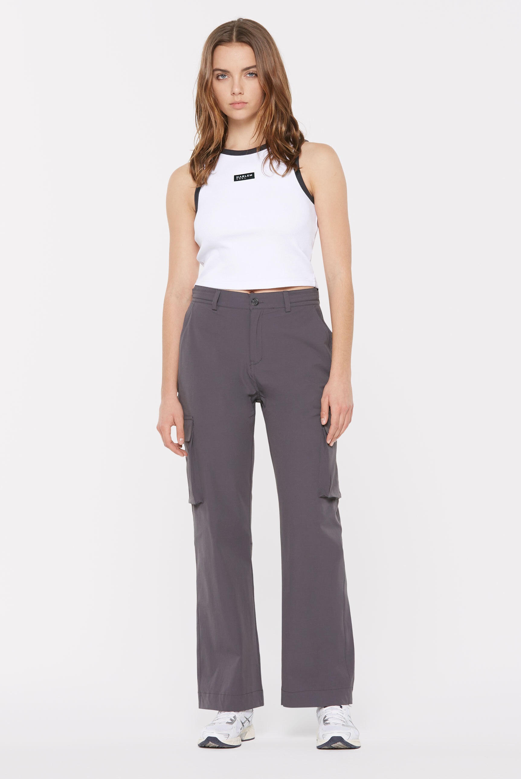 Harlem Soul Crop-Top mit Baumwolle