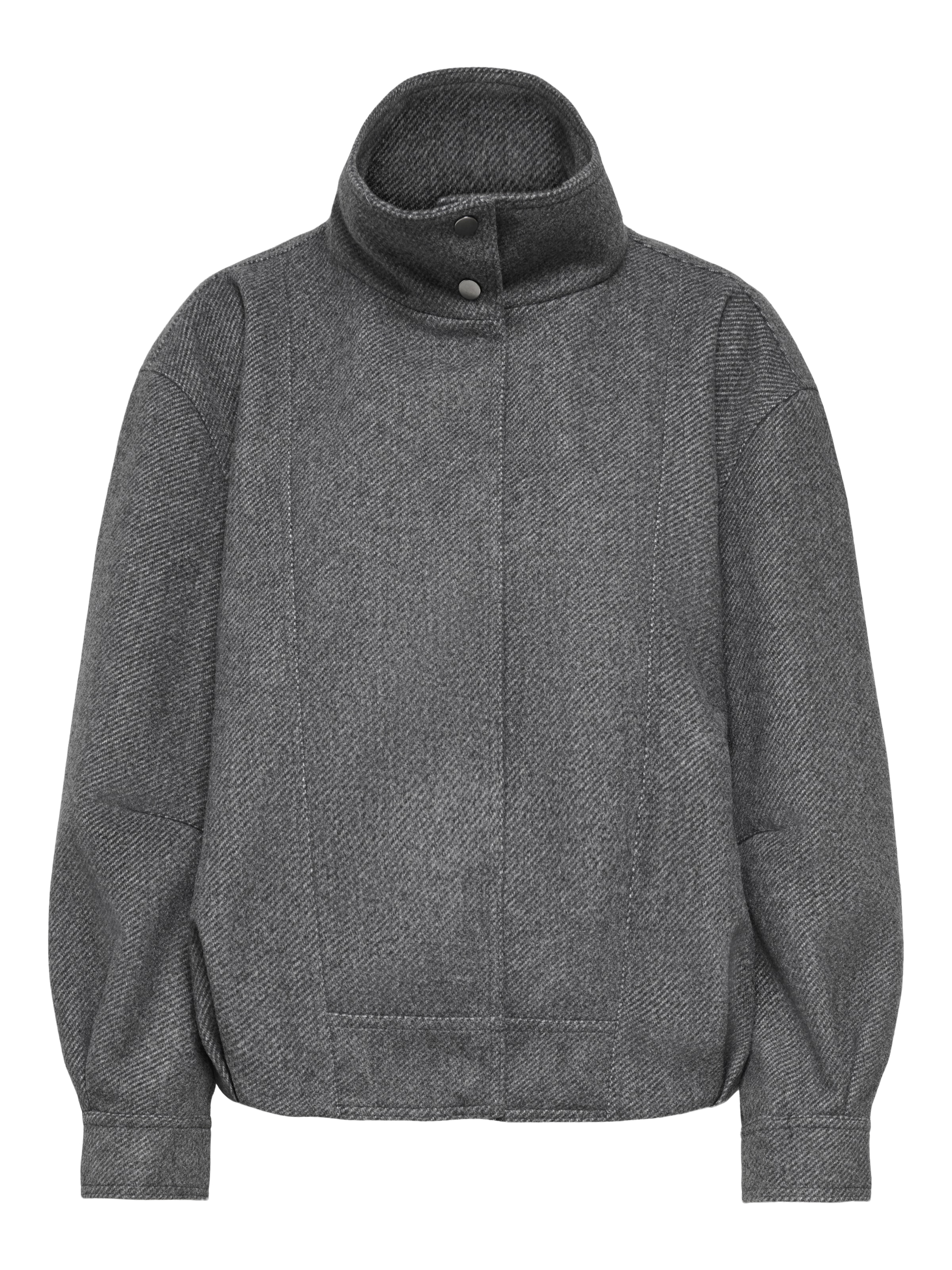 ONLY Kurzjacke »ONLASTA HIGH COLLAR BOMBER JACKET OTW« Kunstfaser