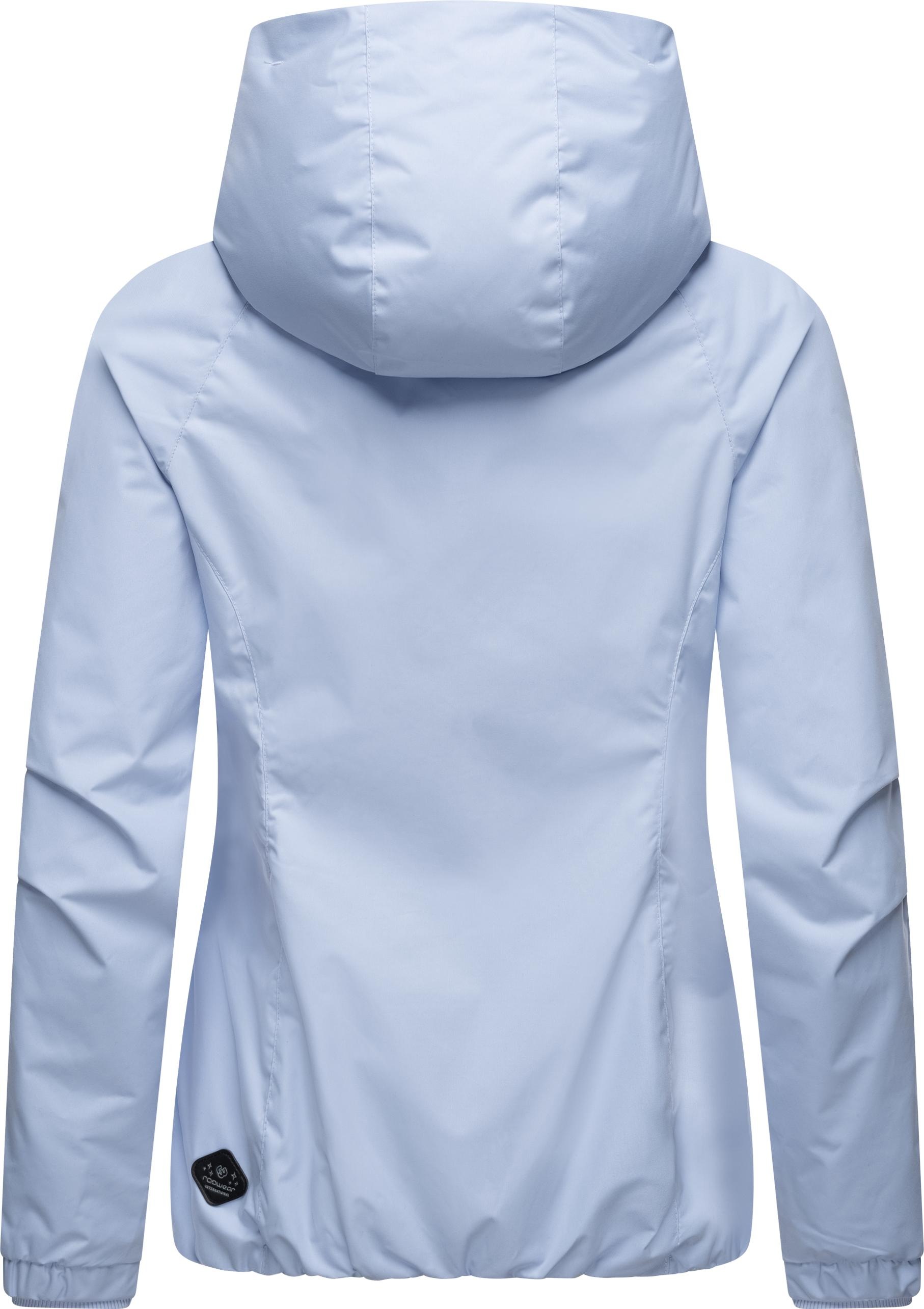 Ragwear Outdoorjacke »Dizzie«, mit Kapuze, Wasserdichte Übergangsjacke mit großer Kapuze