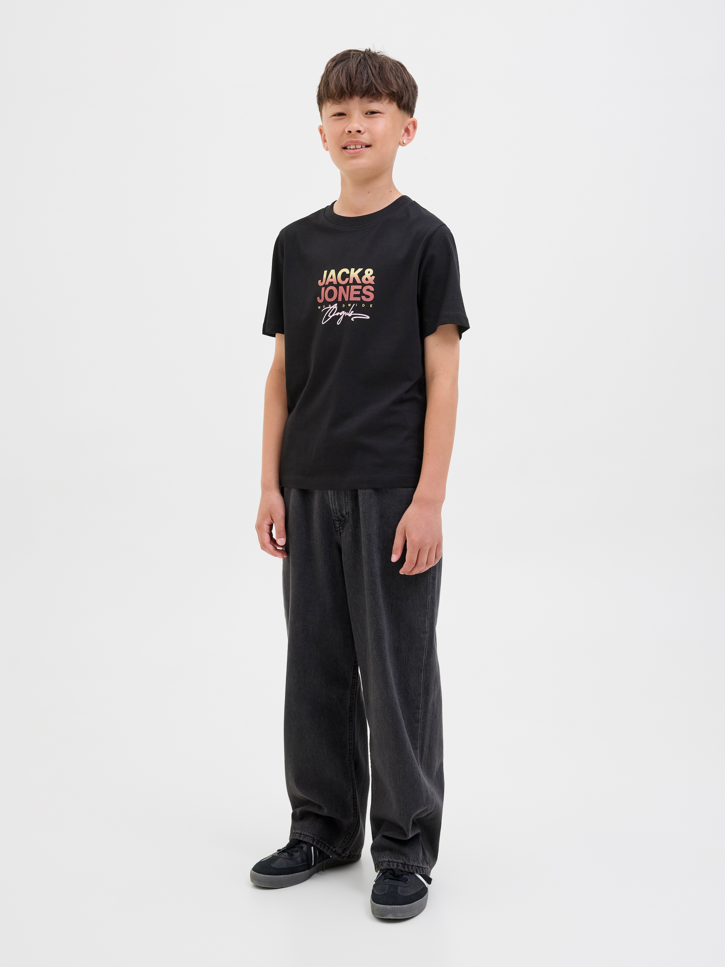 Jack & Jones Junior T-Shirt »JORCANGGU TEE SS CREW NECK FST JNR«