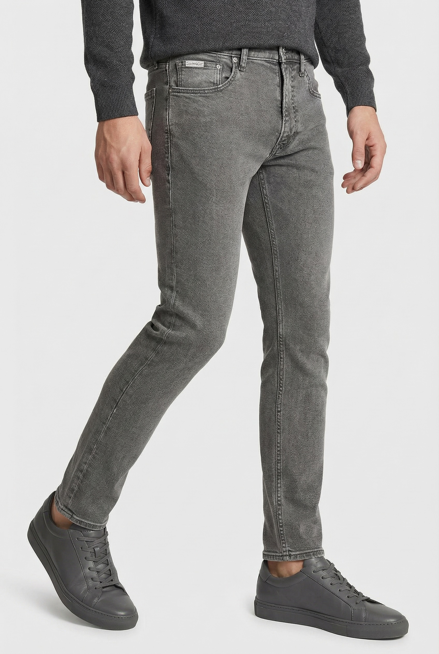 Calvin Klein Jeans Skinny-fit-Jeans "SKINNY" mit Leder-Badge günstig online kaufen