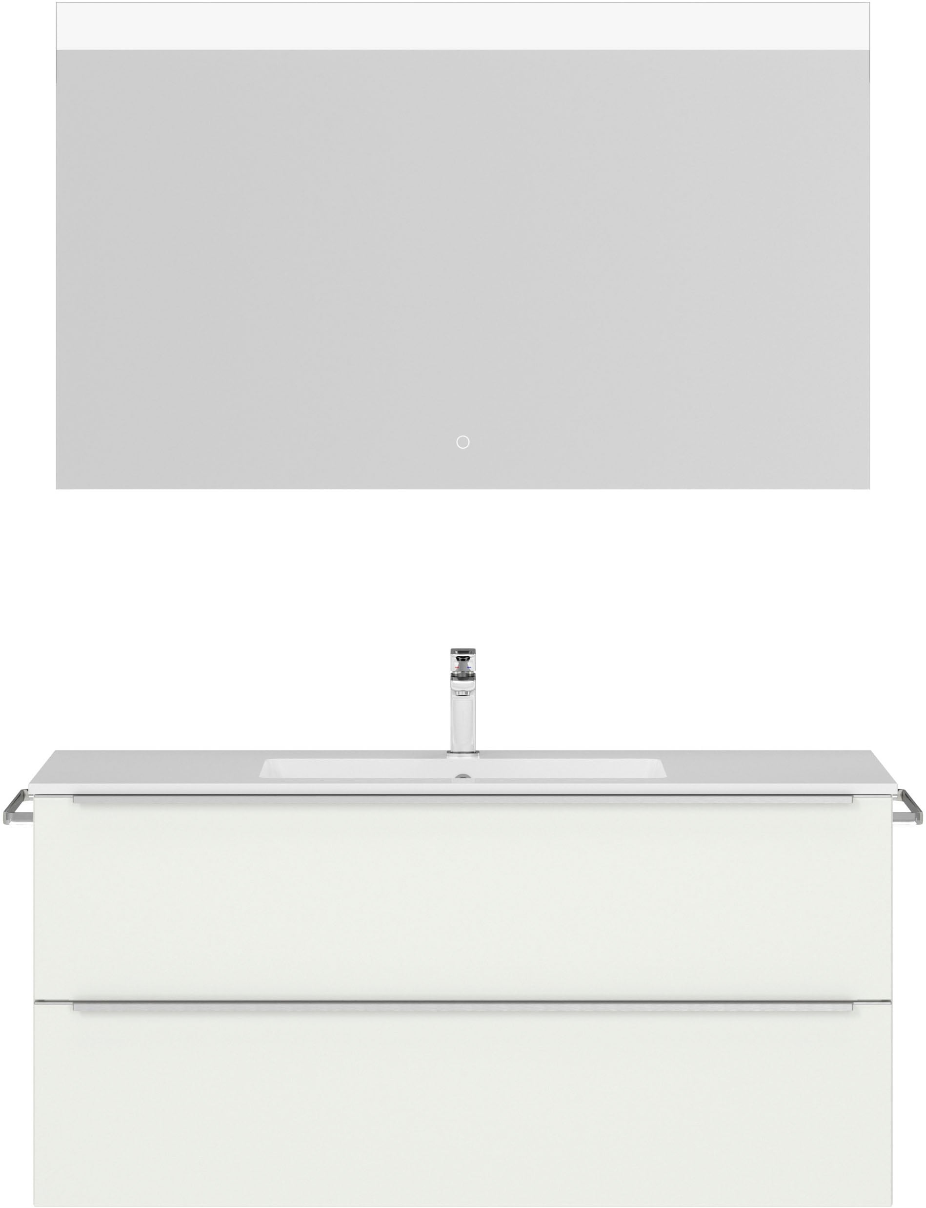 nobilia Badmöbel-Set "Levere" vormontiert, mit Soft-Close, 2 Stk. tlg. günstig online kaufen