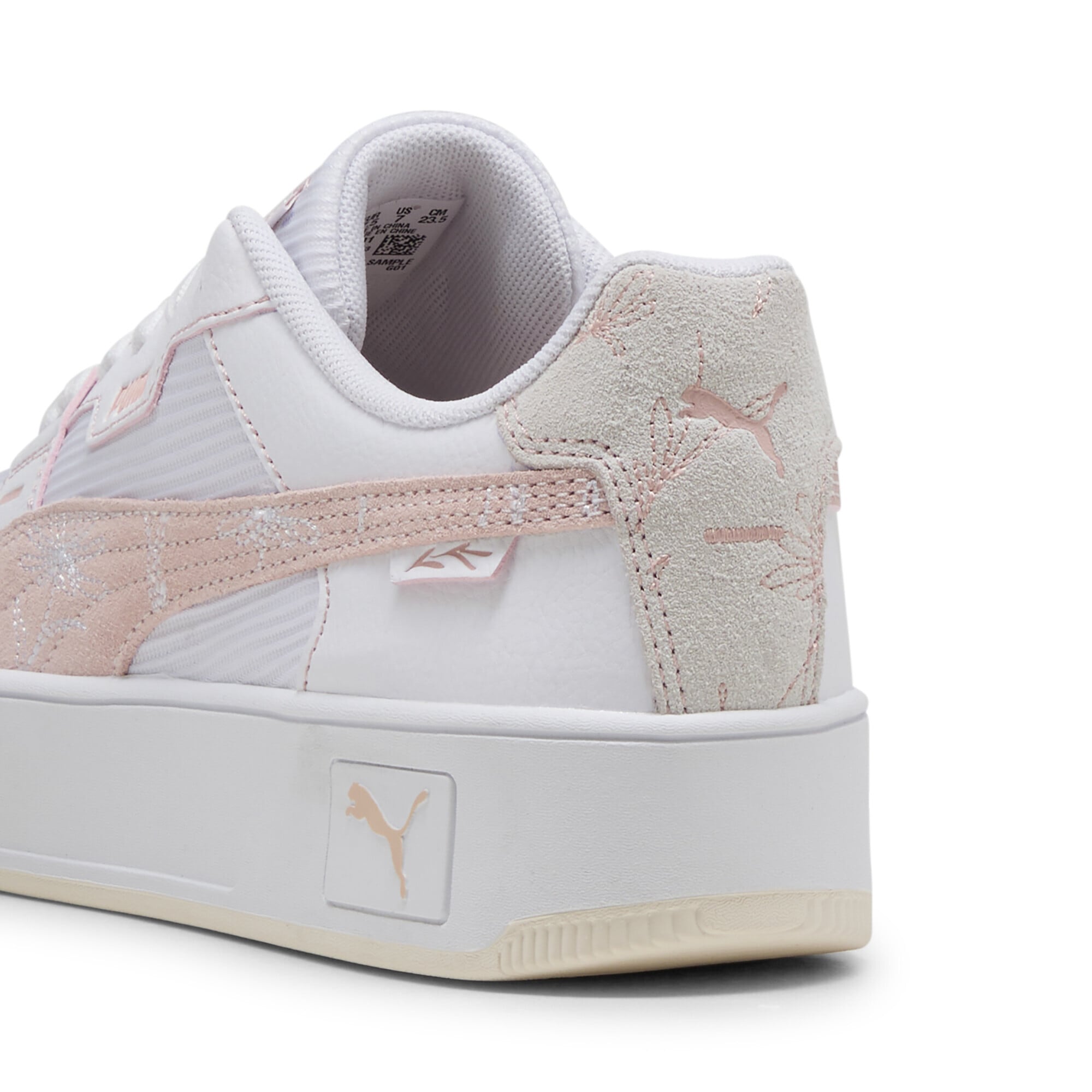 PUMA Sneaker »Carina Street Lux Crafted Flowers Sneakers Damen«