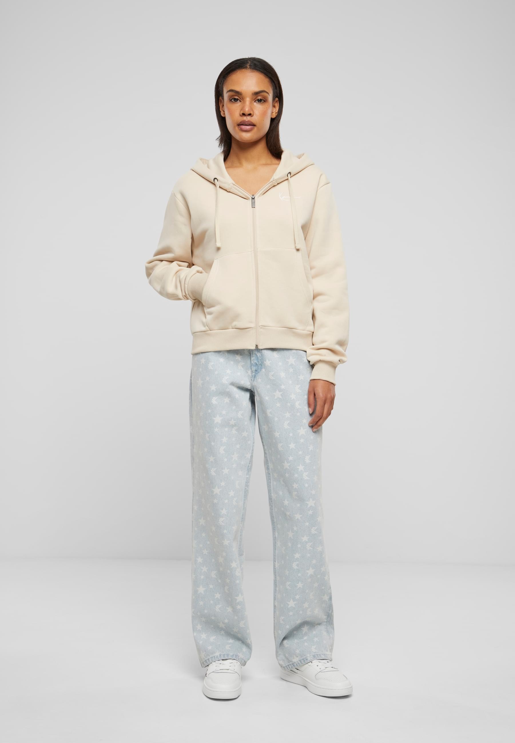 Karl Kani Sweatjacke »Karl Kani Damen KK Chest Signature Essential Zip Hoodie«