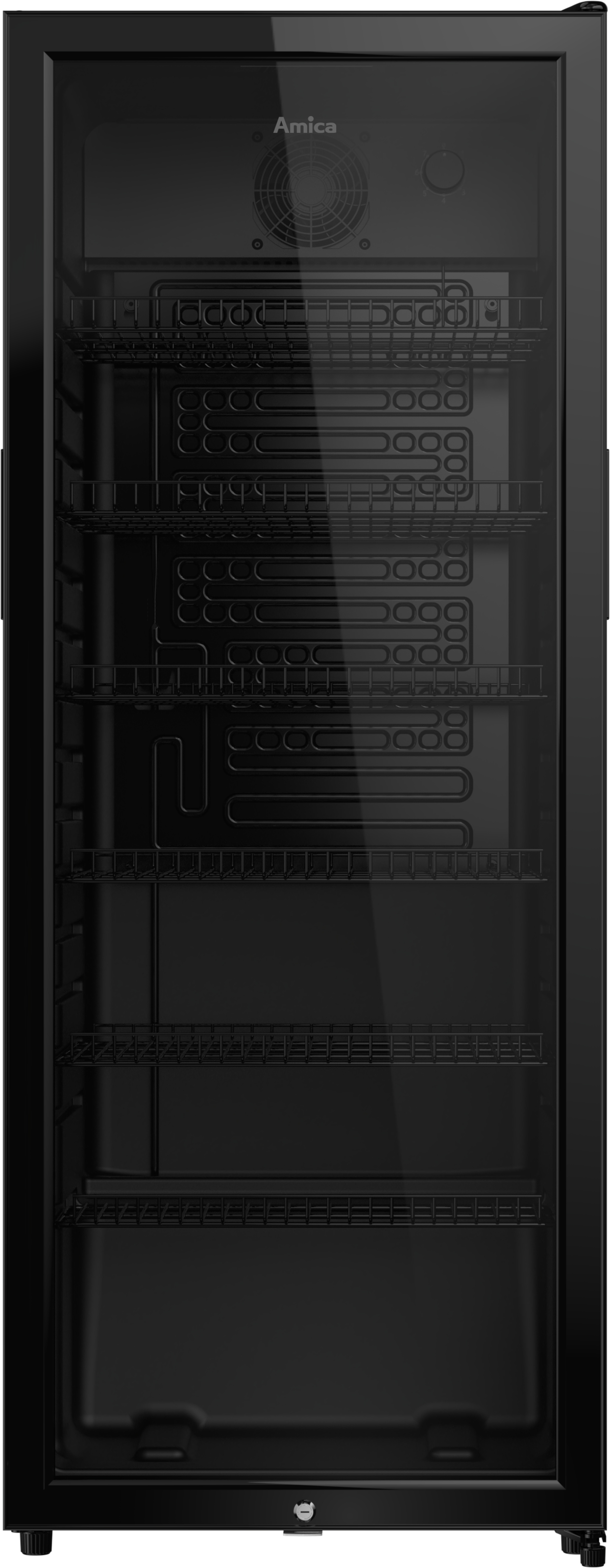 Amica Getränkekühlschrank »FK 344 150 S« 141 cm hoch 55 cm breit perfekte Kühlung dank professioneller Ausstattung