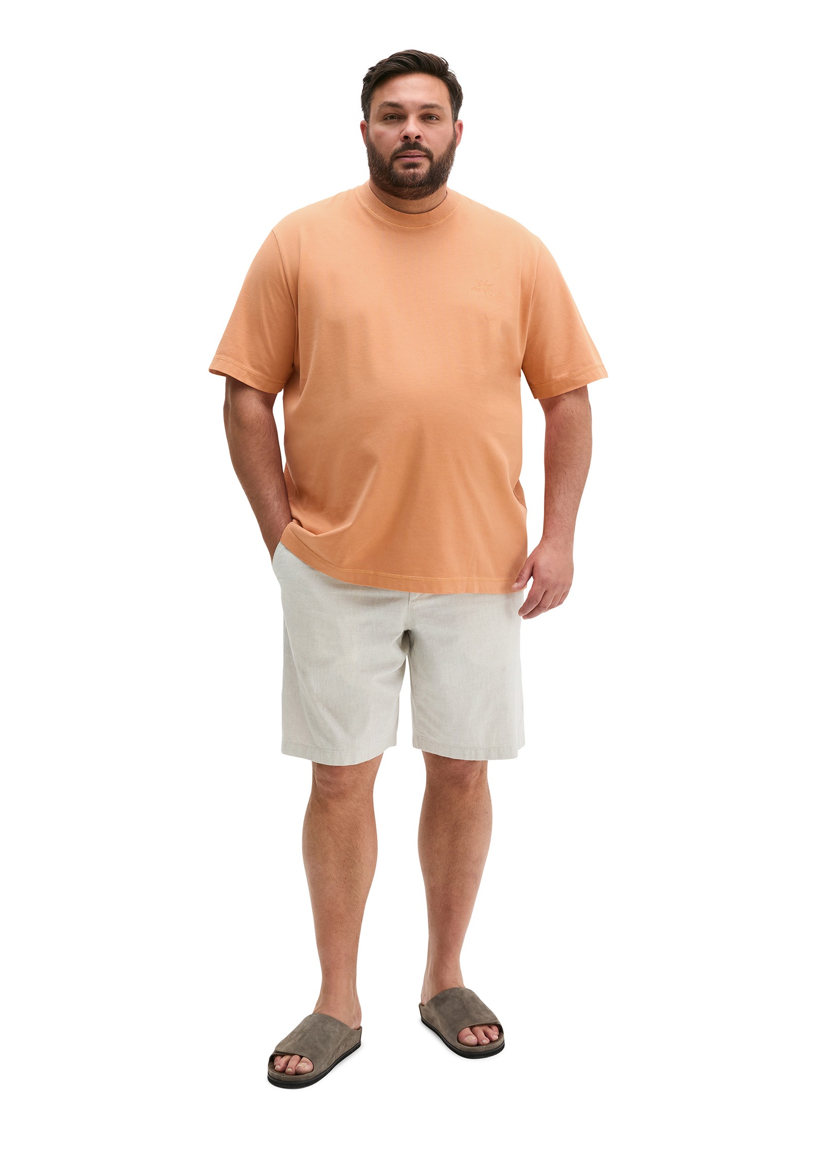 Marc O'Polo T-Shirt »mit saisonalem Rückenprint«