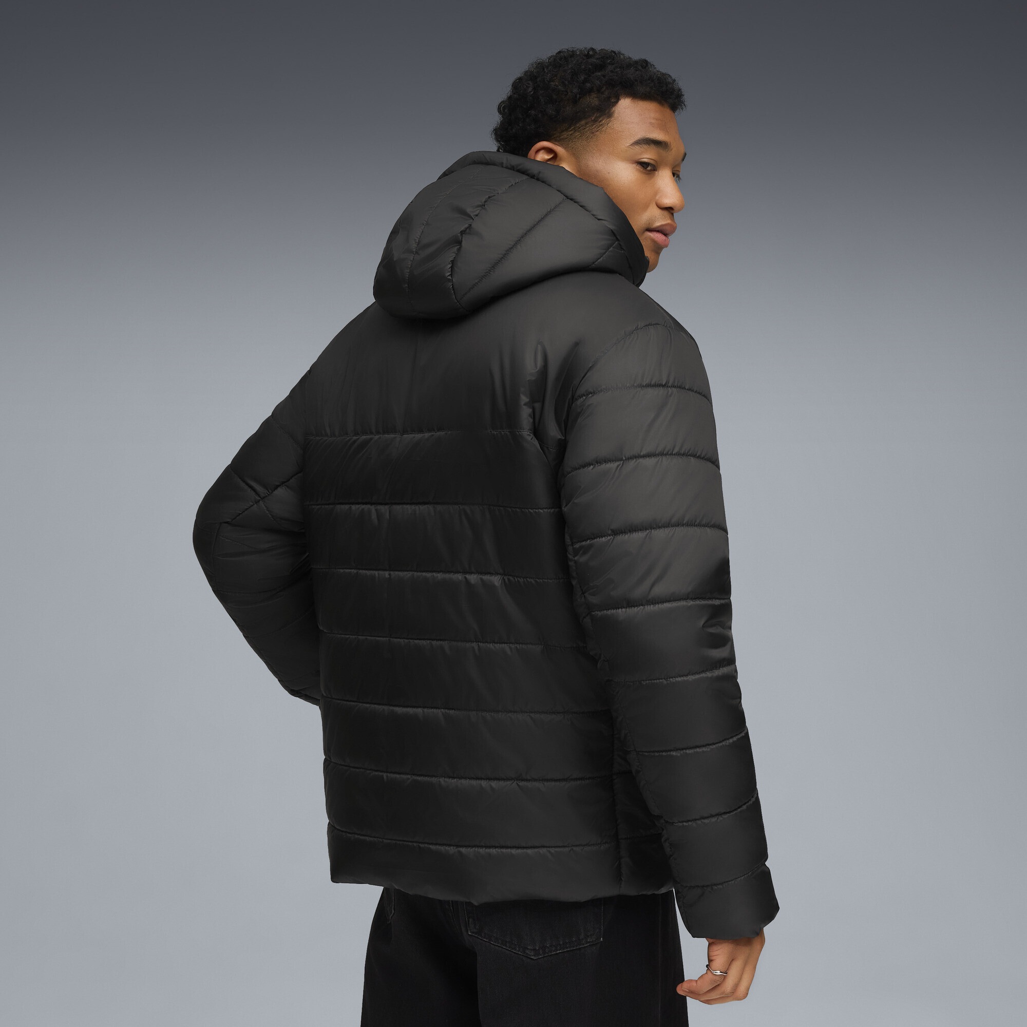 PUMA Winterjacke »Essentials Wattierte Kapuzenjacke Herren«