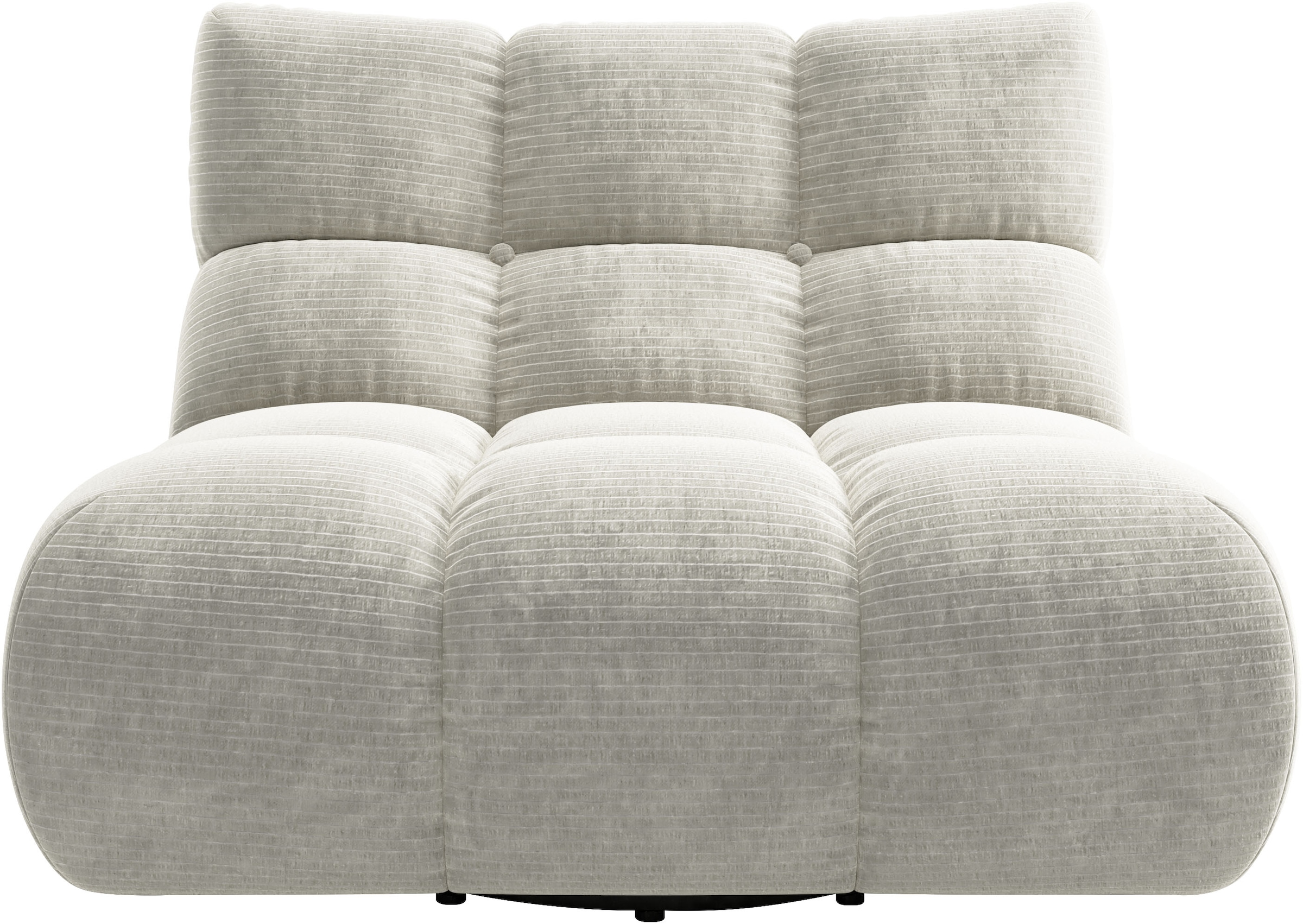 Home affaire 1,5-Sitzer "Cozy Bubble, 360 drehbarer Sessel, Breite 107 cm" mit eleganter Steppung, Rundumbezug & weicher Polsterung