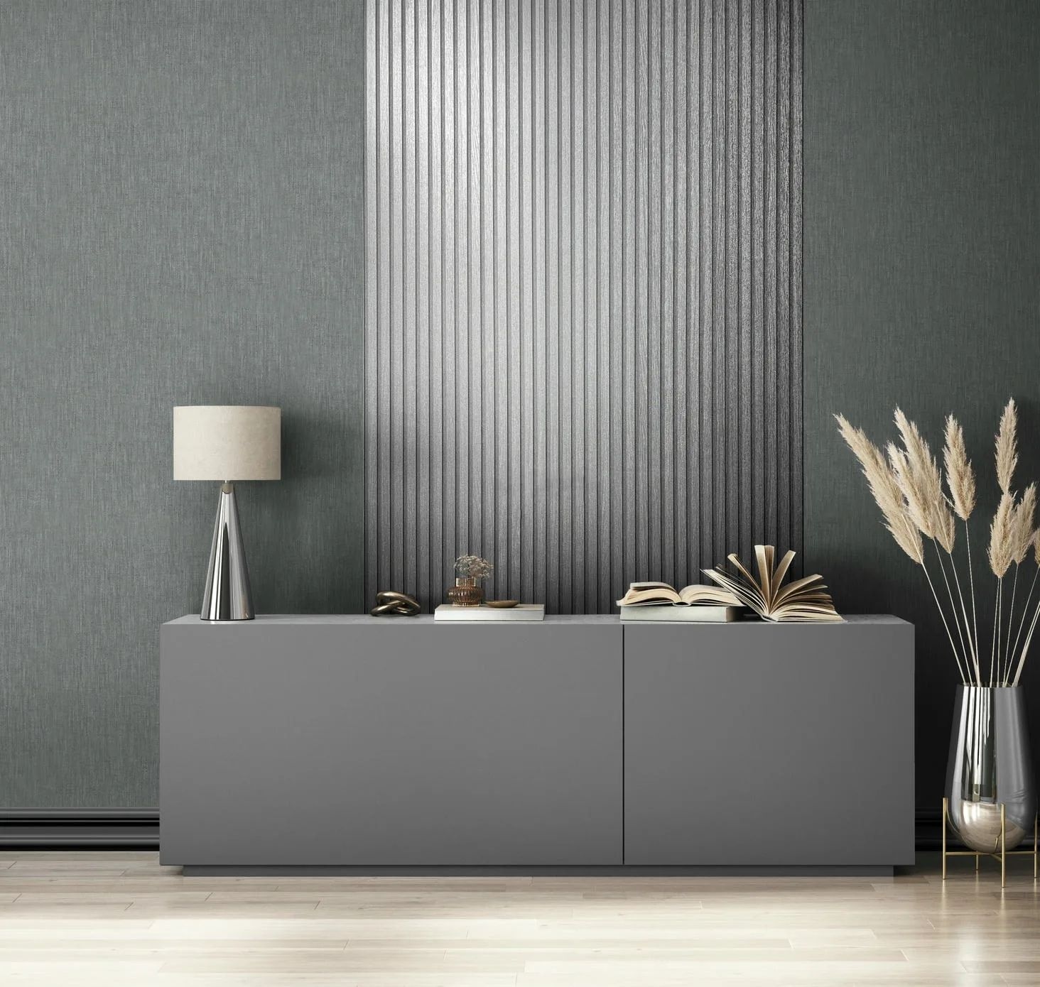 Marburg Vliestapete »Tapete Skandi Timber Wood« uni geprägt moderne Vliestapete für Wohnzimmer Schlafzimmer Küche