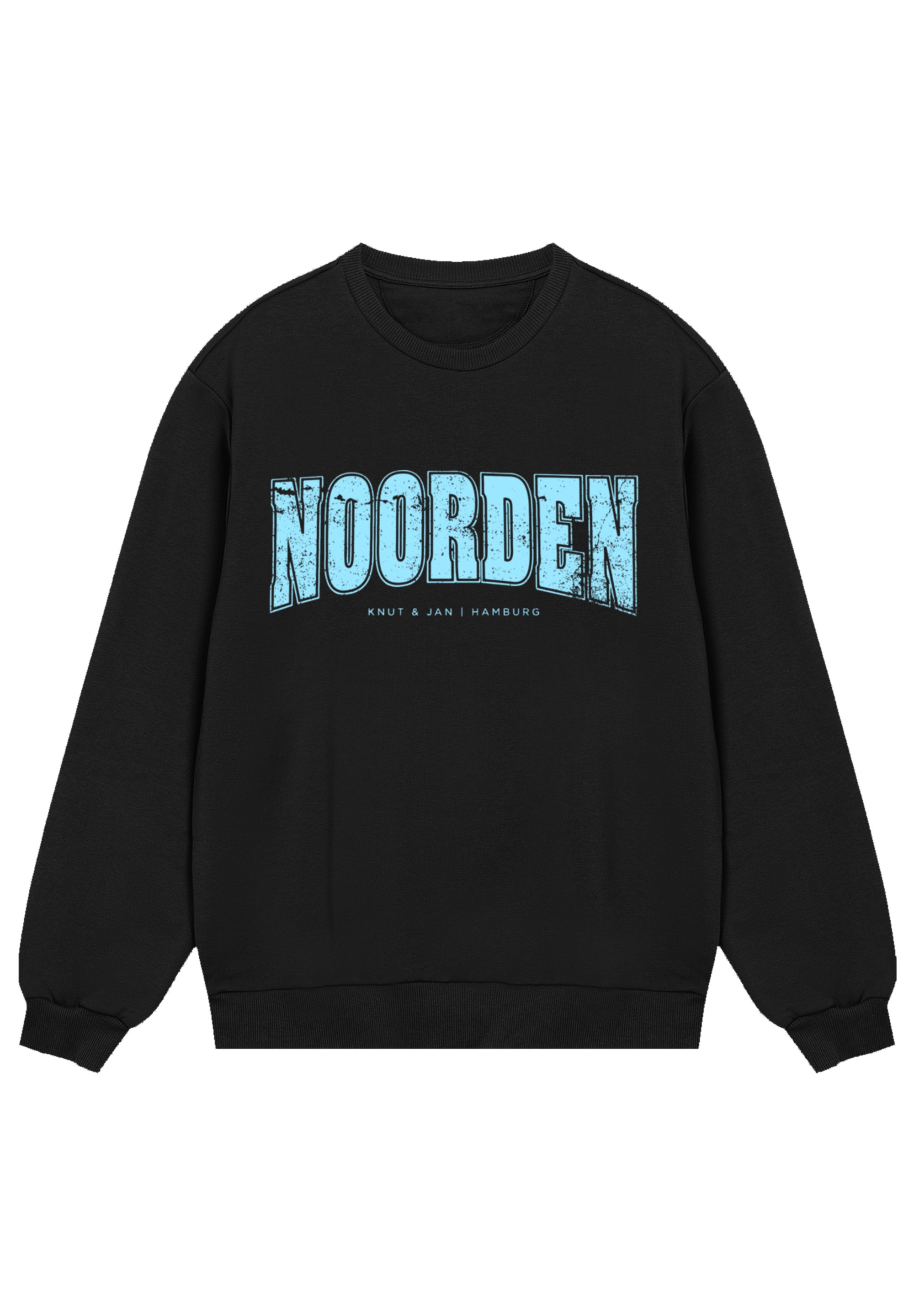 F4NT4STIC Sweatshirt "Knut & Jan Hamburg Noorden Collegiate", Premium Quali günstig online kaufen