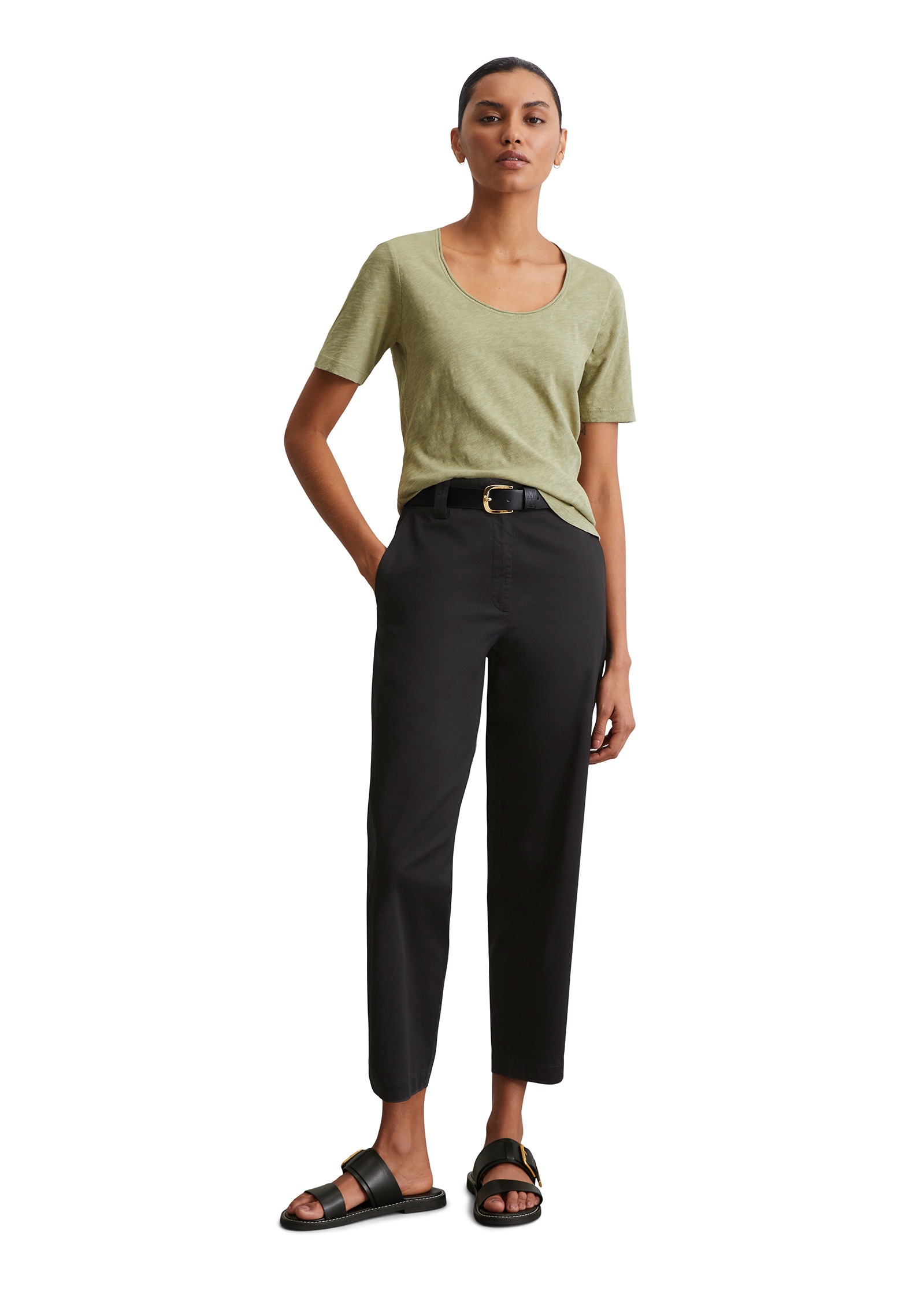 Marc O'Polo T-Shirt »aus Slub-Jersey«