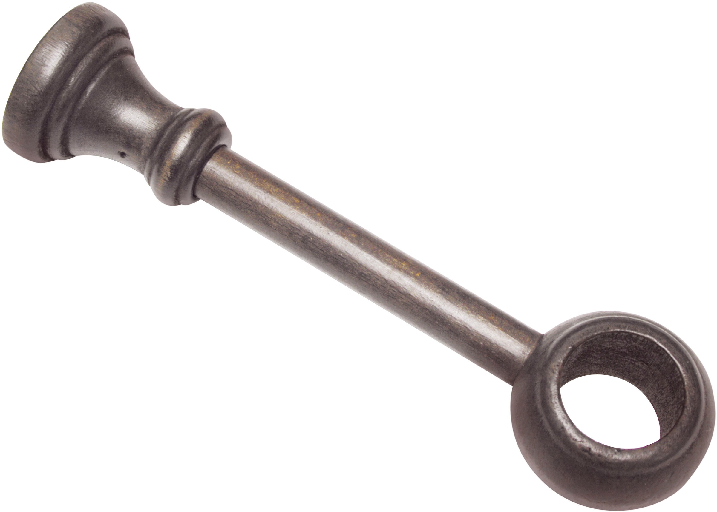 GARDINIA Gardinenstangenhalter "Träger geschlossen für Ø 28 mm" Serie Gardinenstangen-Set Lugano Classic Ø 28 mm