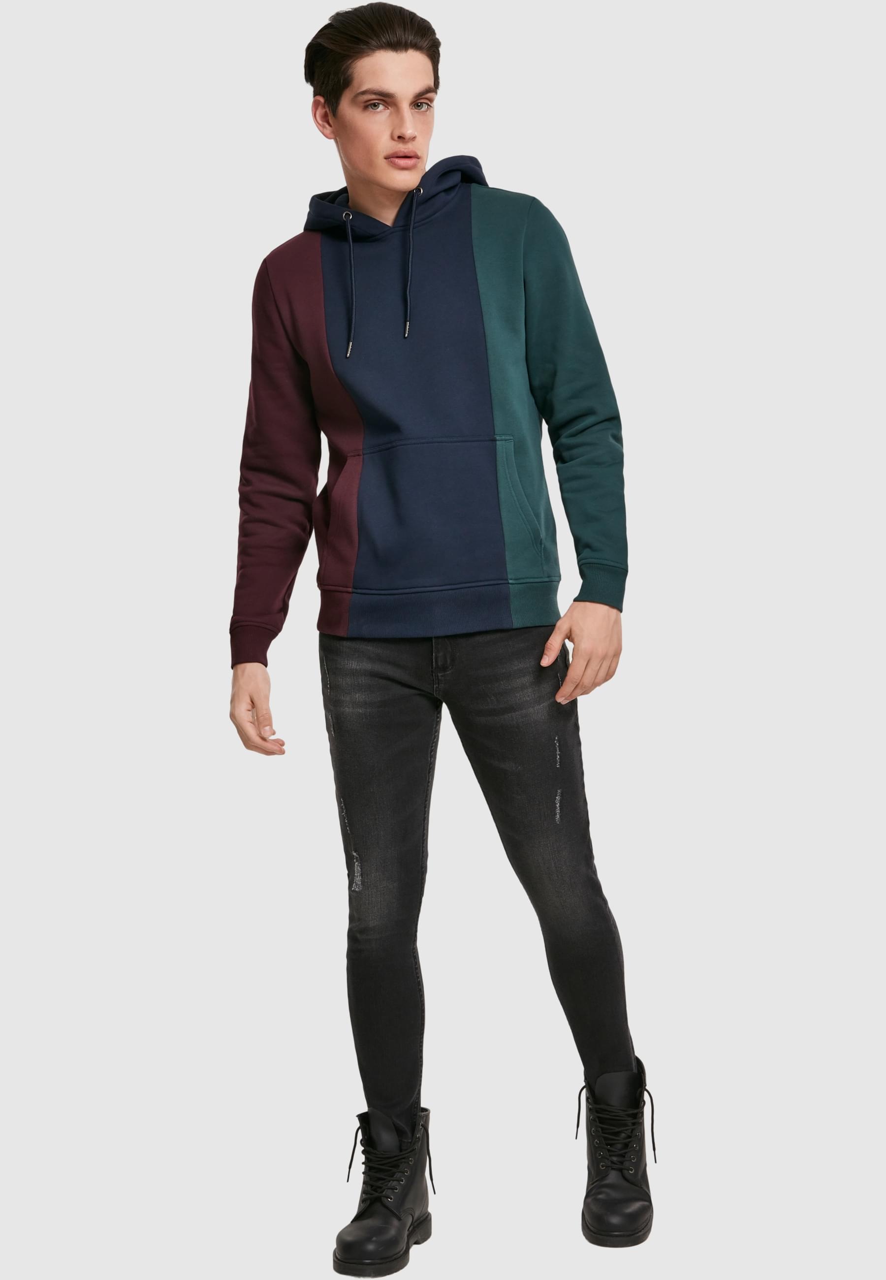 URBAN CLASSICS Sweatshirt »Urban Classics Herren Triple Hoody«, (1 tlg.)