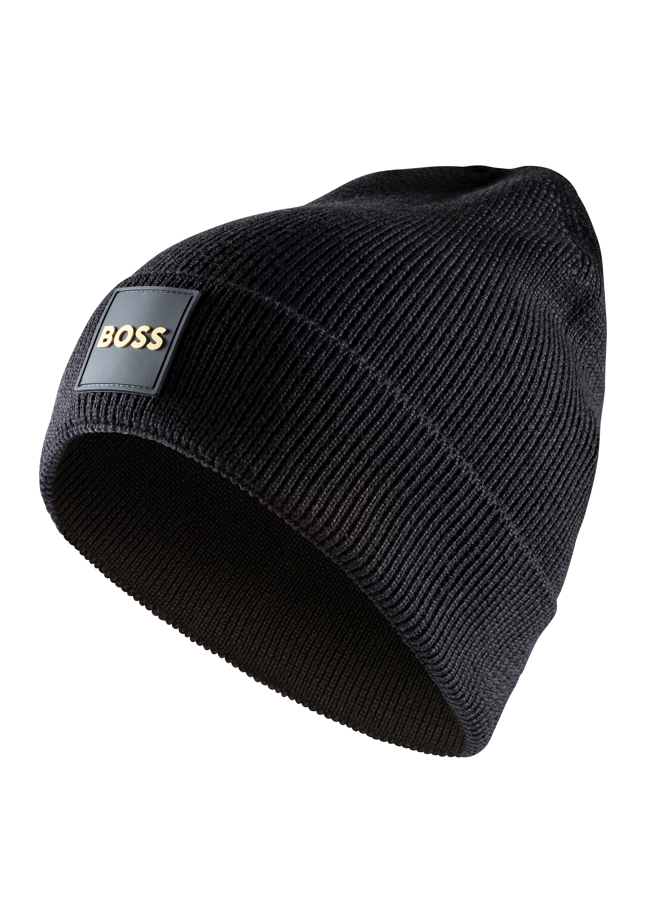 BOSS ORANGE Beanie "Foxxy R", aus Rippenstrick günstig online kaufen