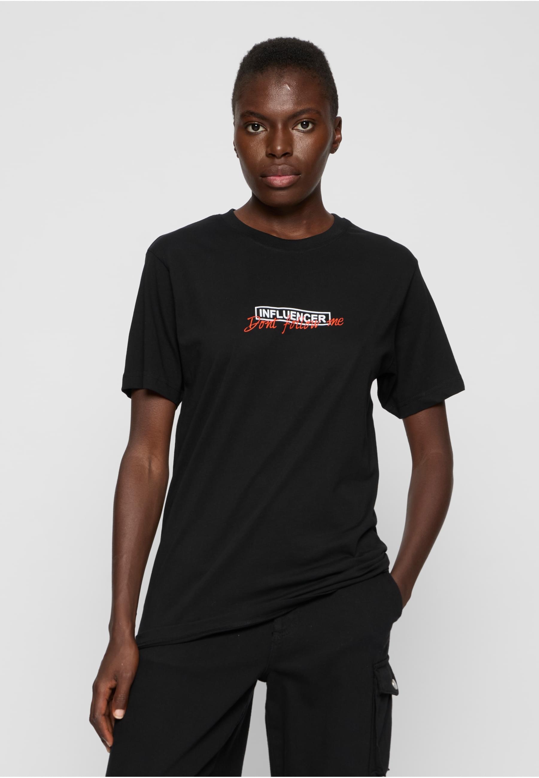 MisterTee Kurzarmshirt »MisterTee Damen Ladies Dont Follow Me Tee«, (1 tlg.)
