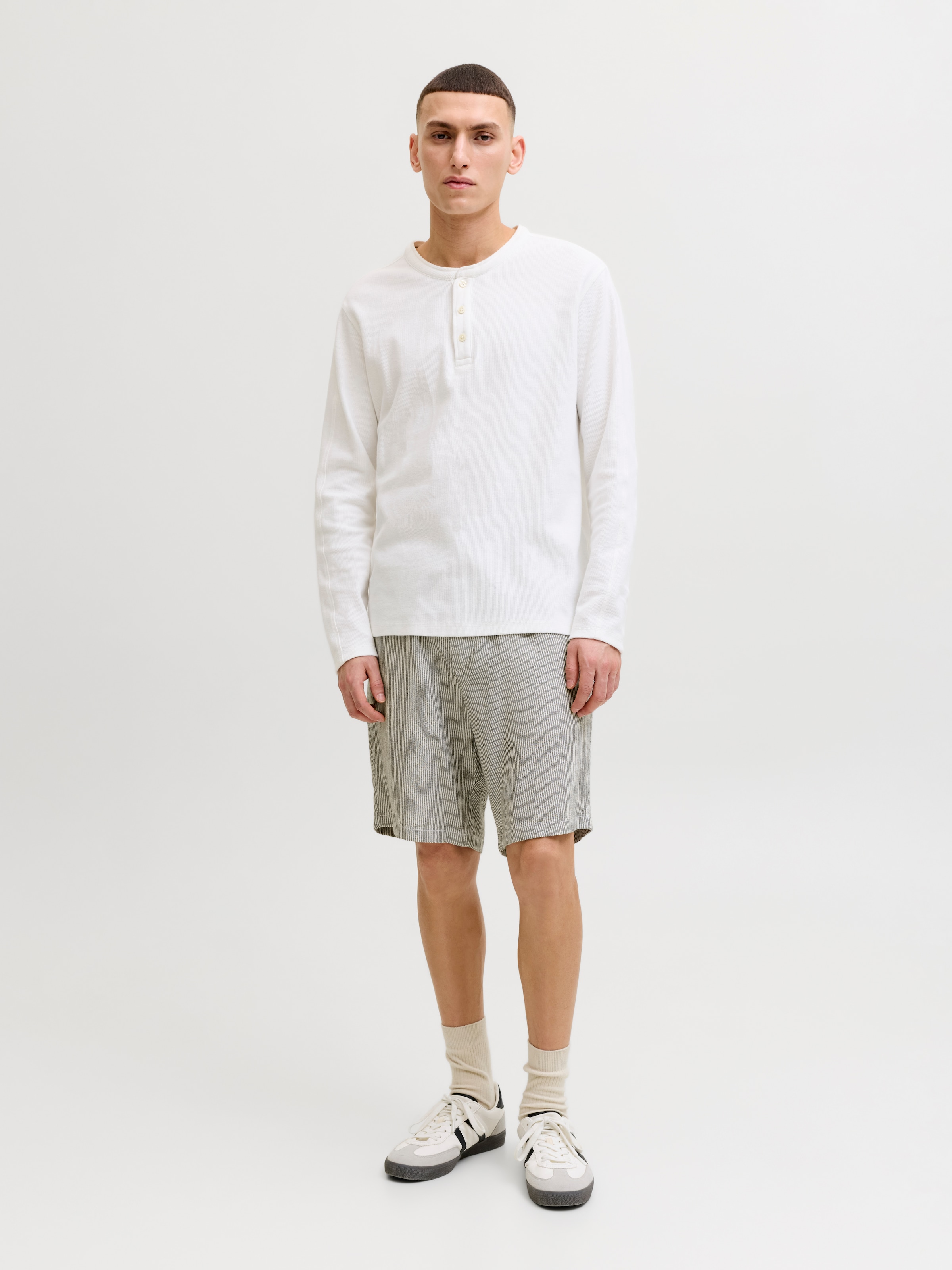 Jack & Jones Chinoshorts »JPSTACE MYKONOS LINEN BLEND SHORTS SRT«