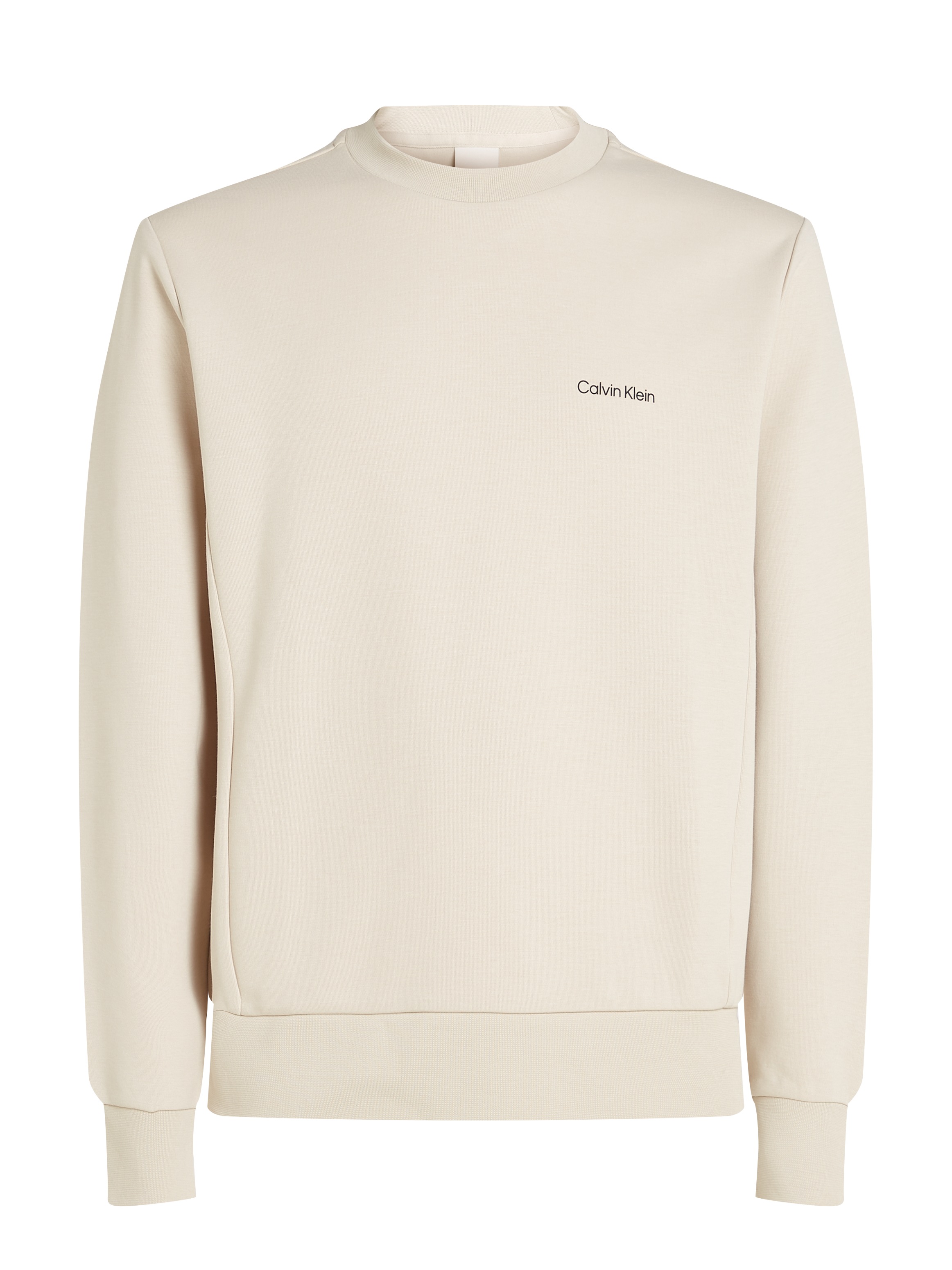 Calvin Klein Sweatshirt »MICRO LOGO REPREVE SWEATSHIRT«, mit halsnahmen Rundhalsausschnitt