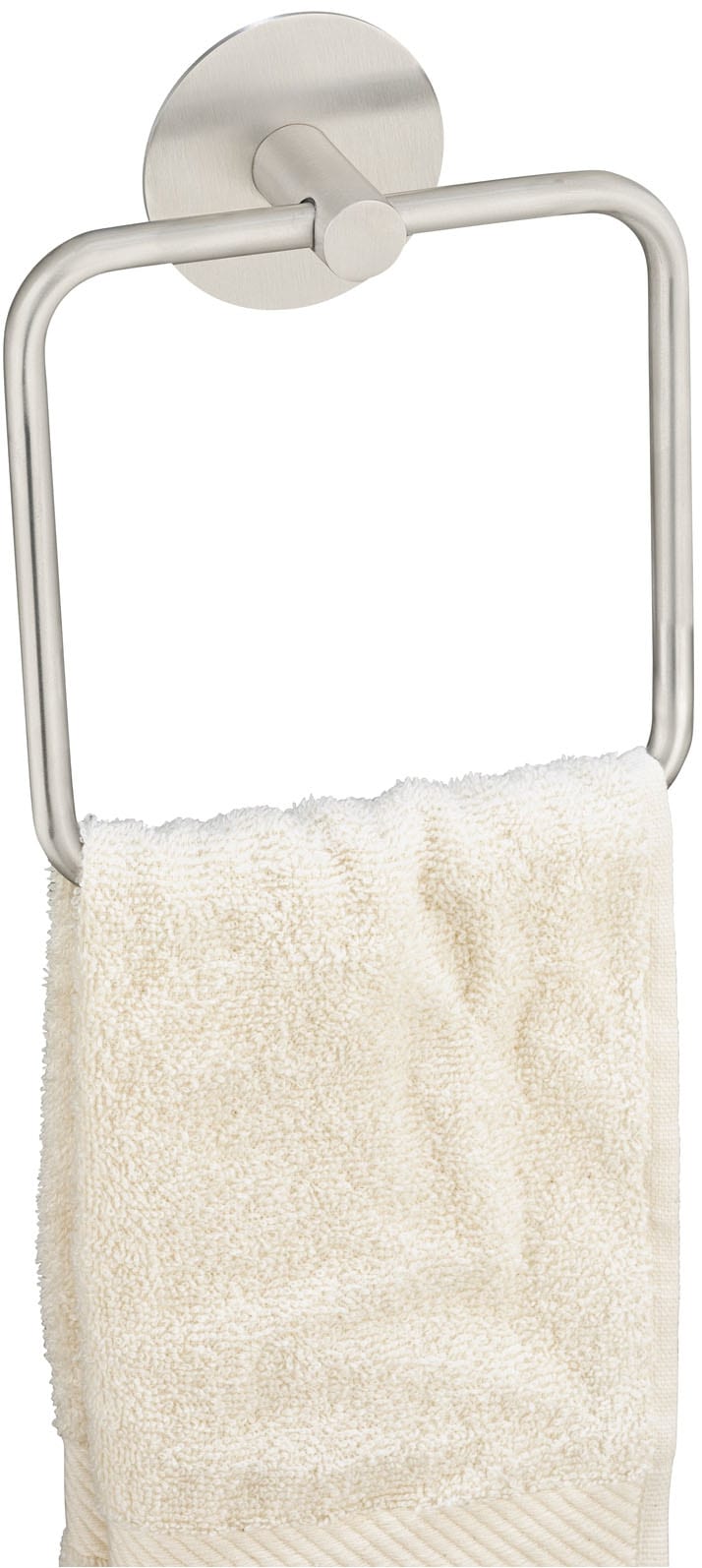 SCHÖNER WOHNEN-Kollektion Handtuchring »»Meleto««, Handtuchhalter aus rostfreiem Edelstahl, zum Kleben oder Bohren