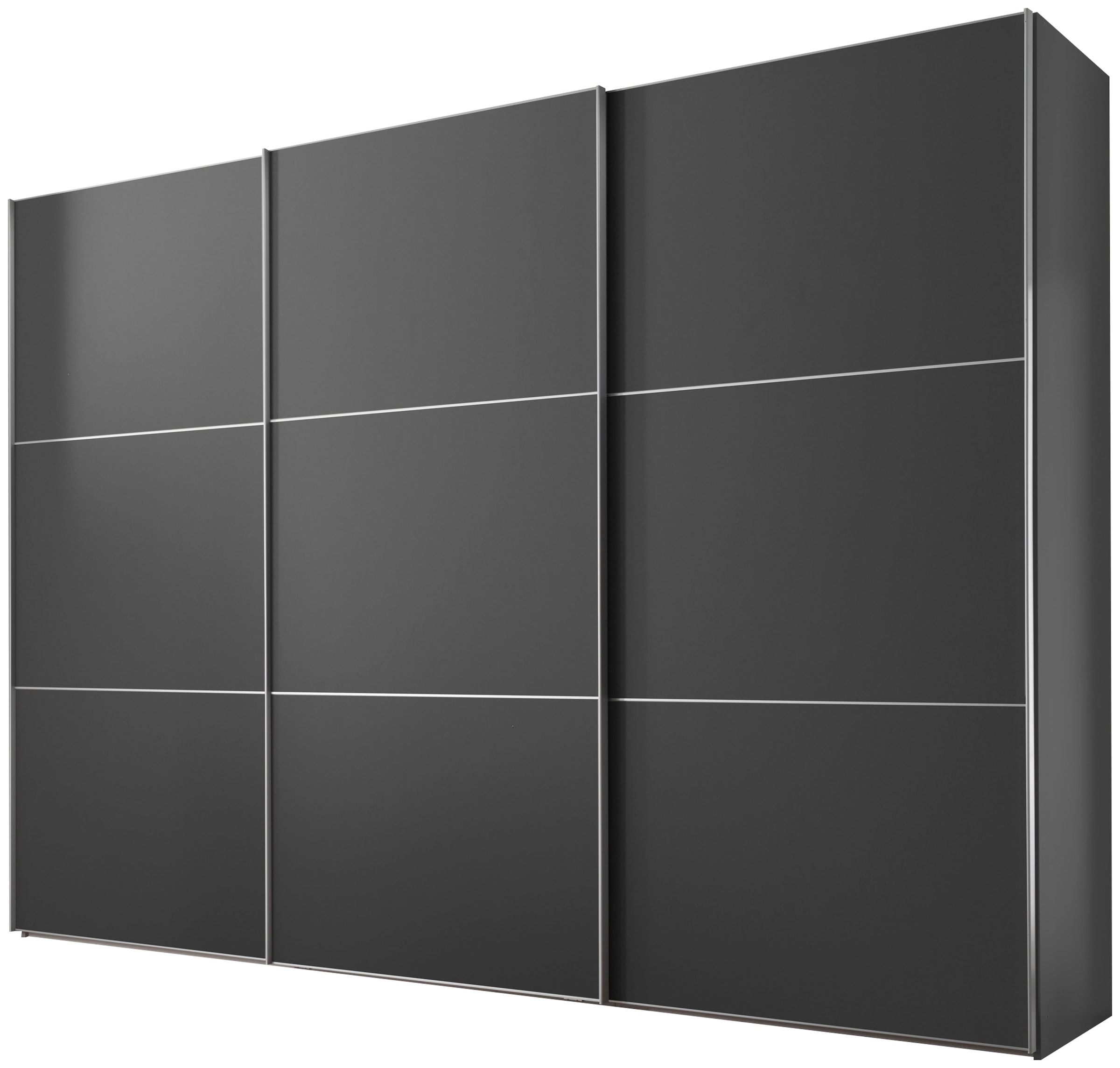 STAUD Schwebetürenschrank »Includo, kurze Lieferzeit: "Premium Variante in Weiß in 249cm Breite"« 3 Breiten (ca. 250, 280 oder 300cm), Höhe 222cm, 