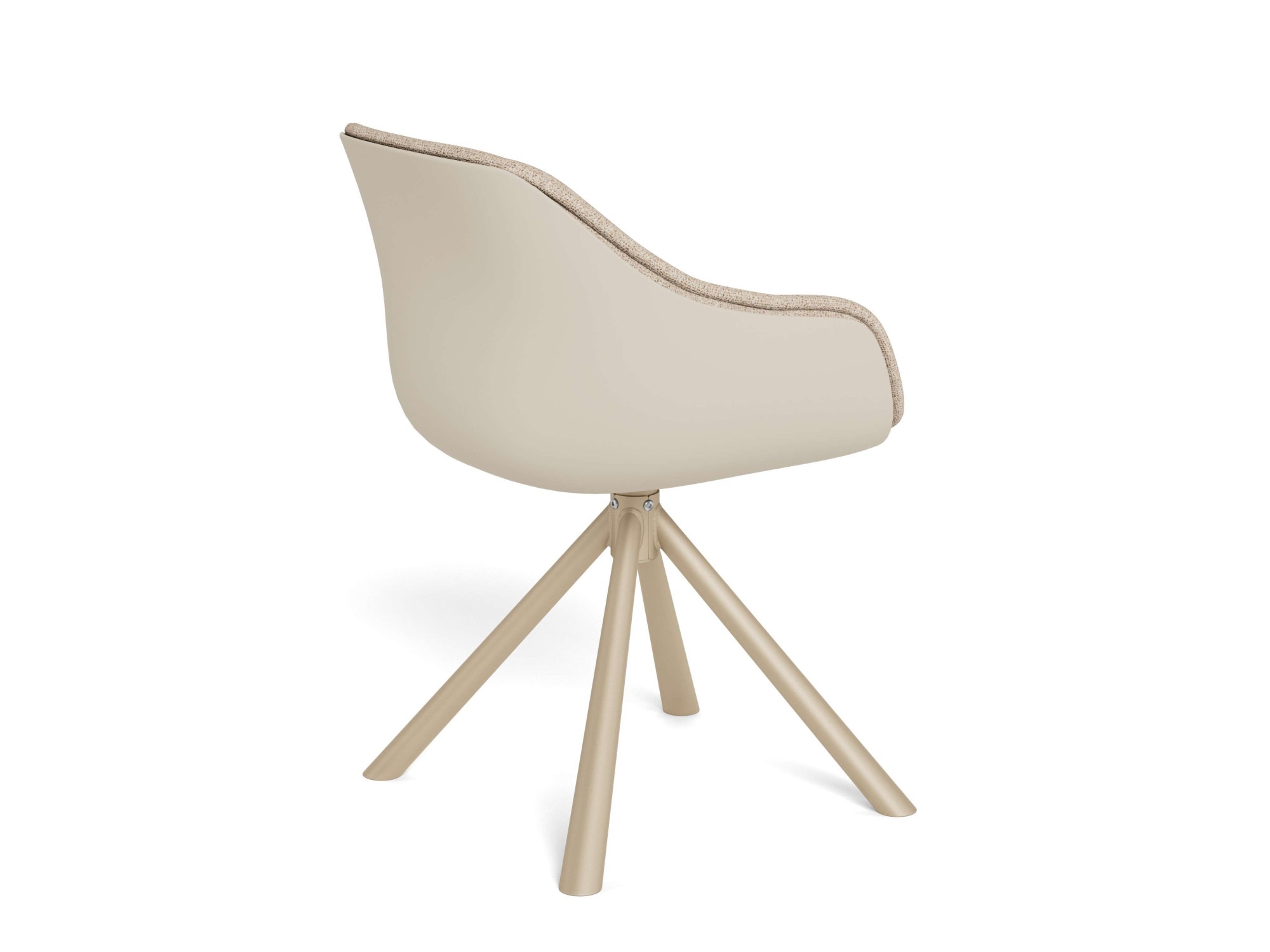 ACTONA GROUP Esszimmerstuhl »Polsterstuhl« (Set) Stuhl, beige, drehfunktion, Verpackungseinheit 2