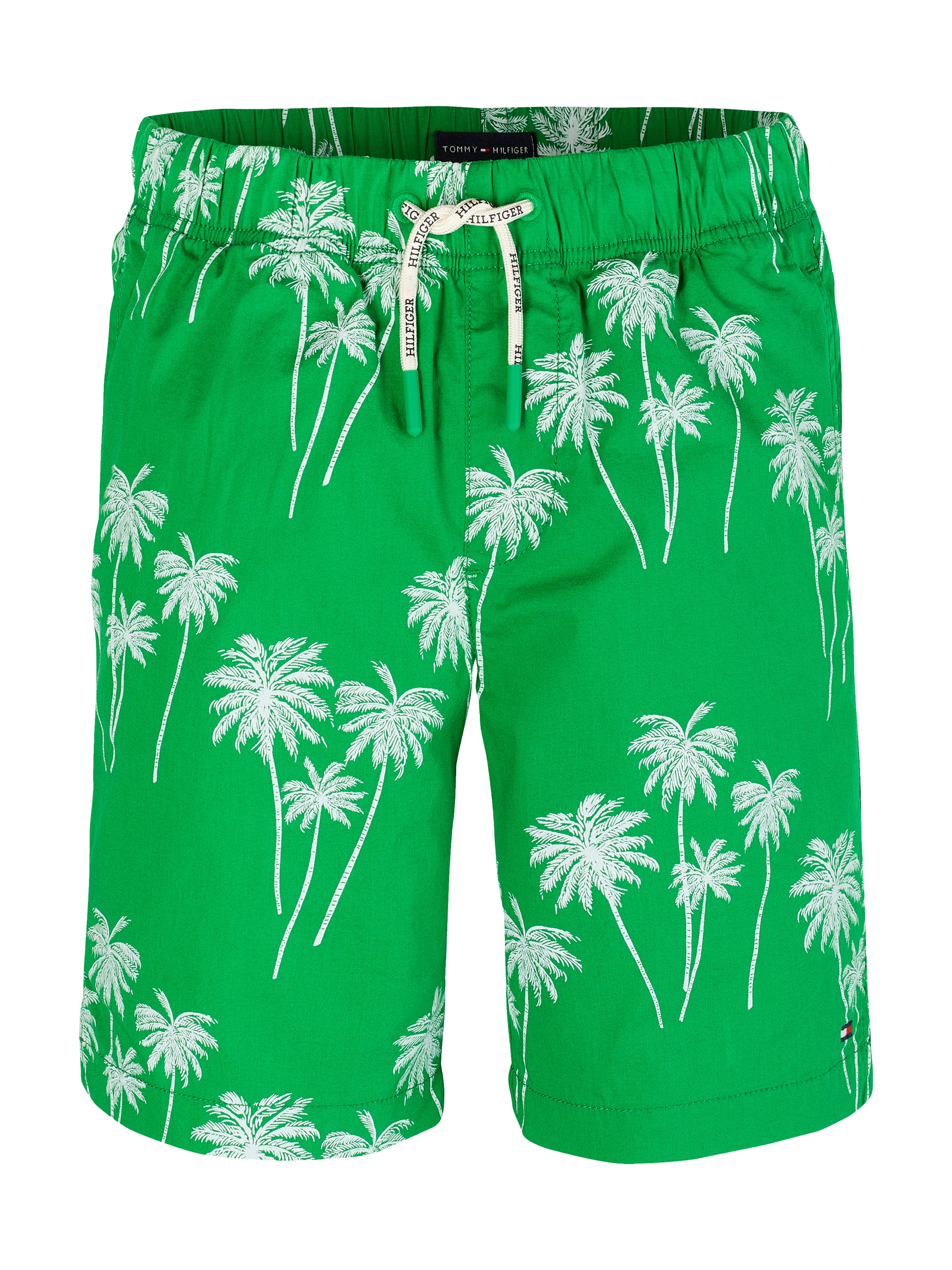 Tommy Hilfiger Shorts »STRETCH POPLIN PRINTED SHORT«, mit Palmenprint