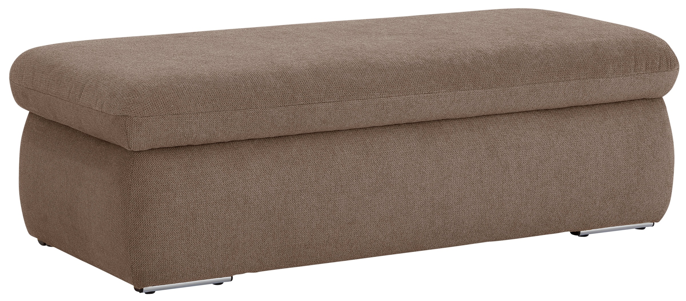 INOSIGN Polsterhocker »Avesa«, Mit großem Staufach, passend zur Serie "Avesa", B/T/H: 136/64/43 cm